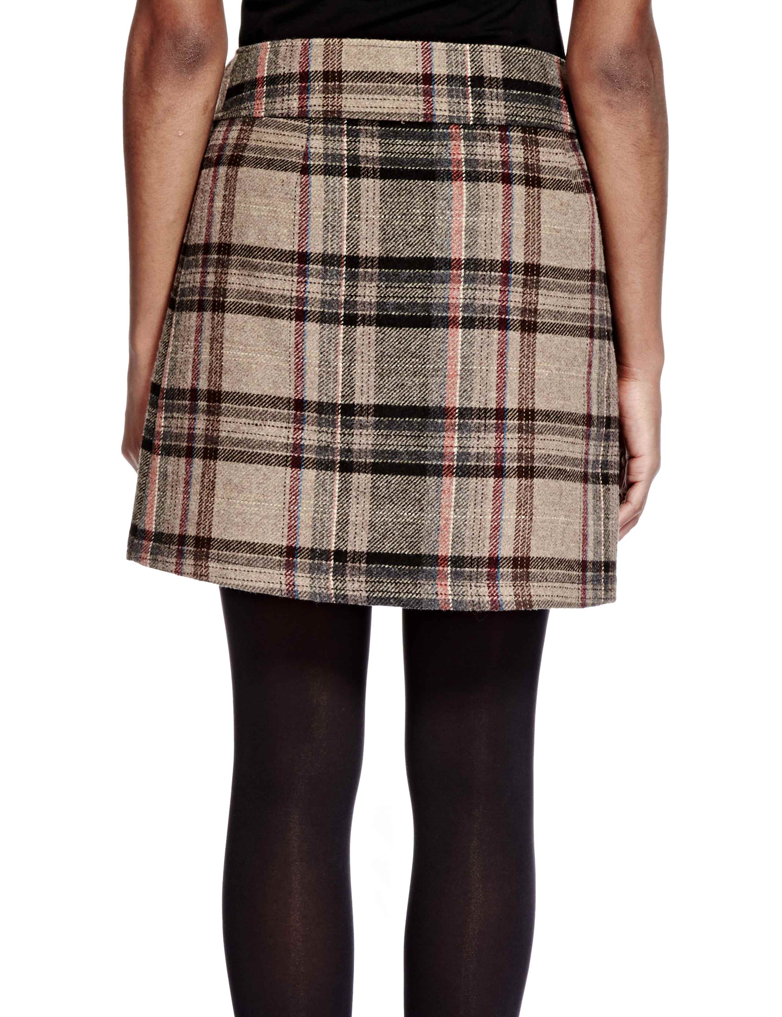 Checked Mini Skirt 5 of 6