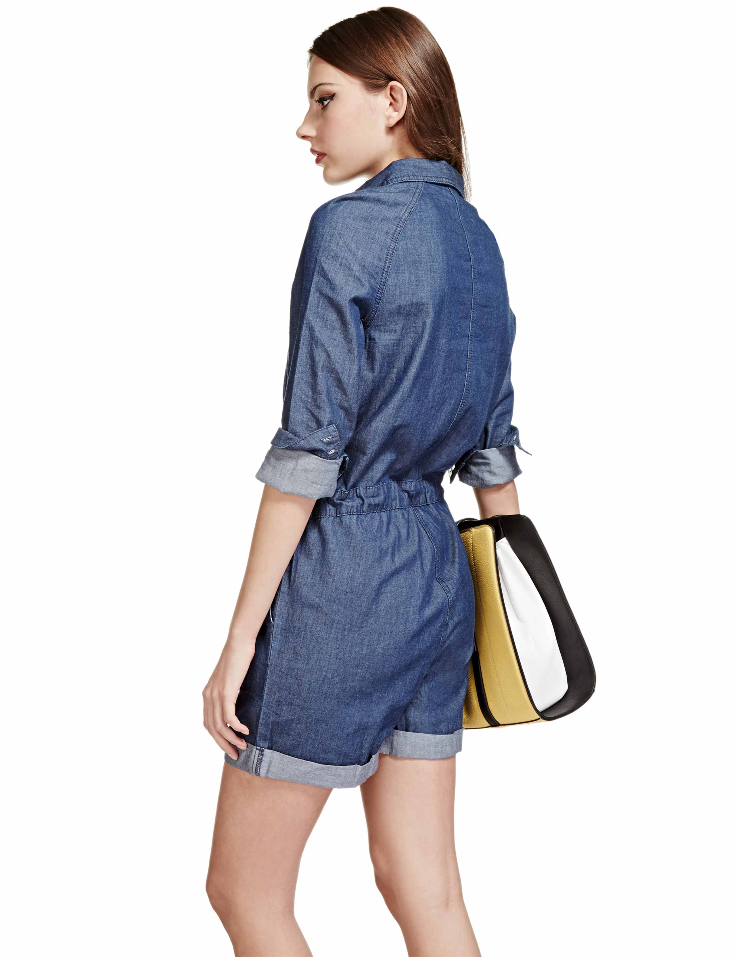 Denim Playsuit 3 of 3
