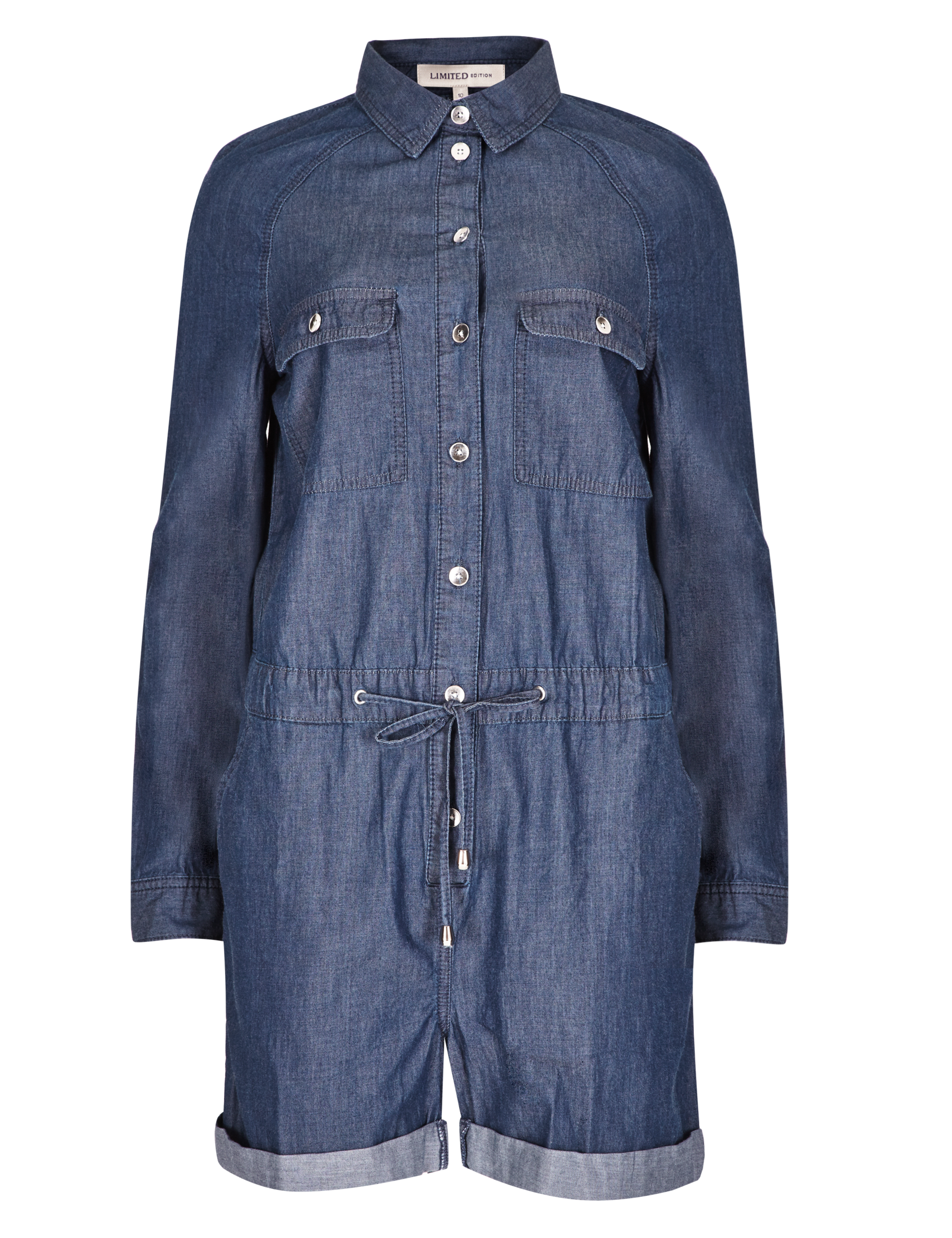 Denim Playsuit 2 of 3