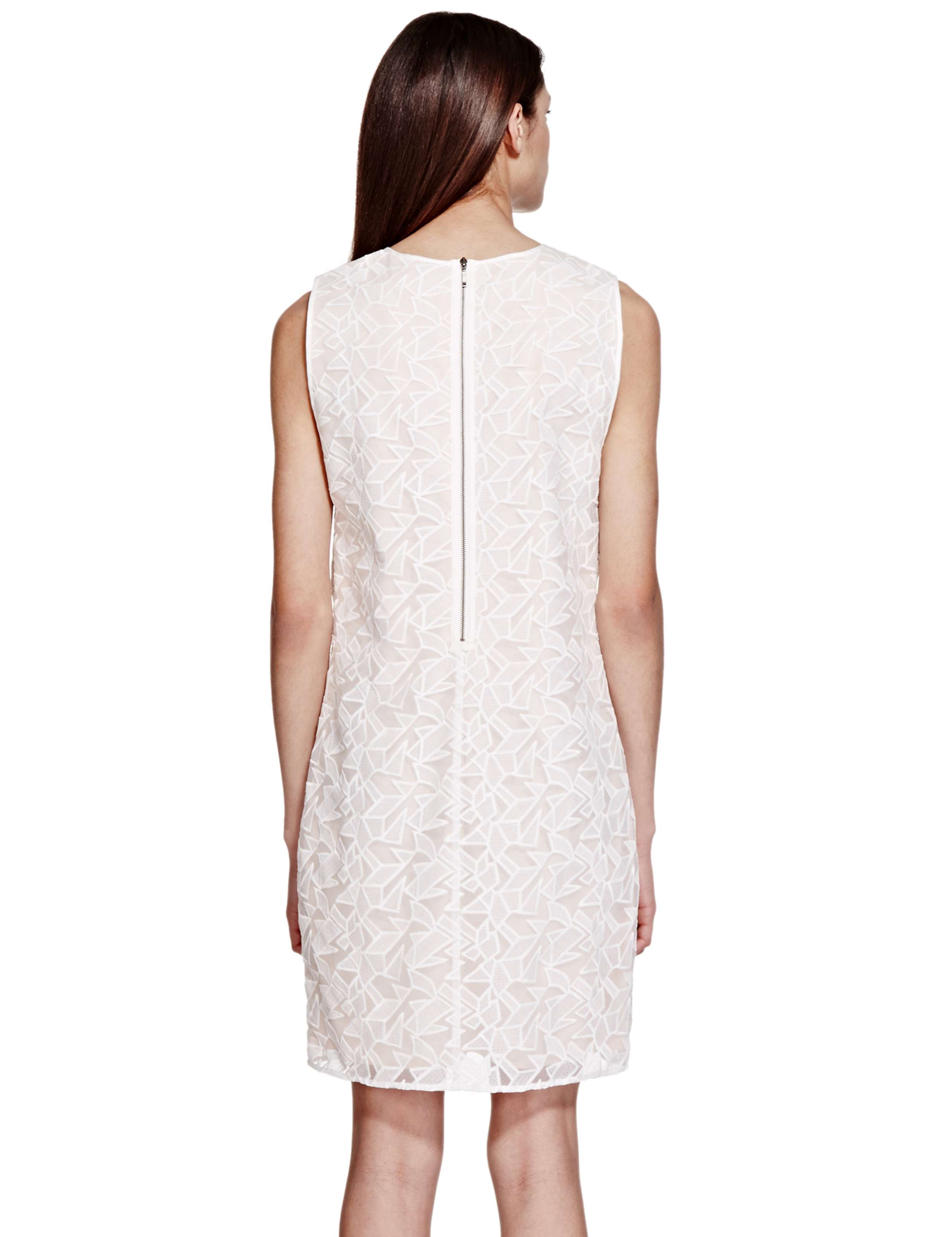 Geometric Print Shift Dress 5 of 5