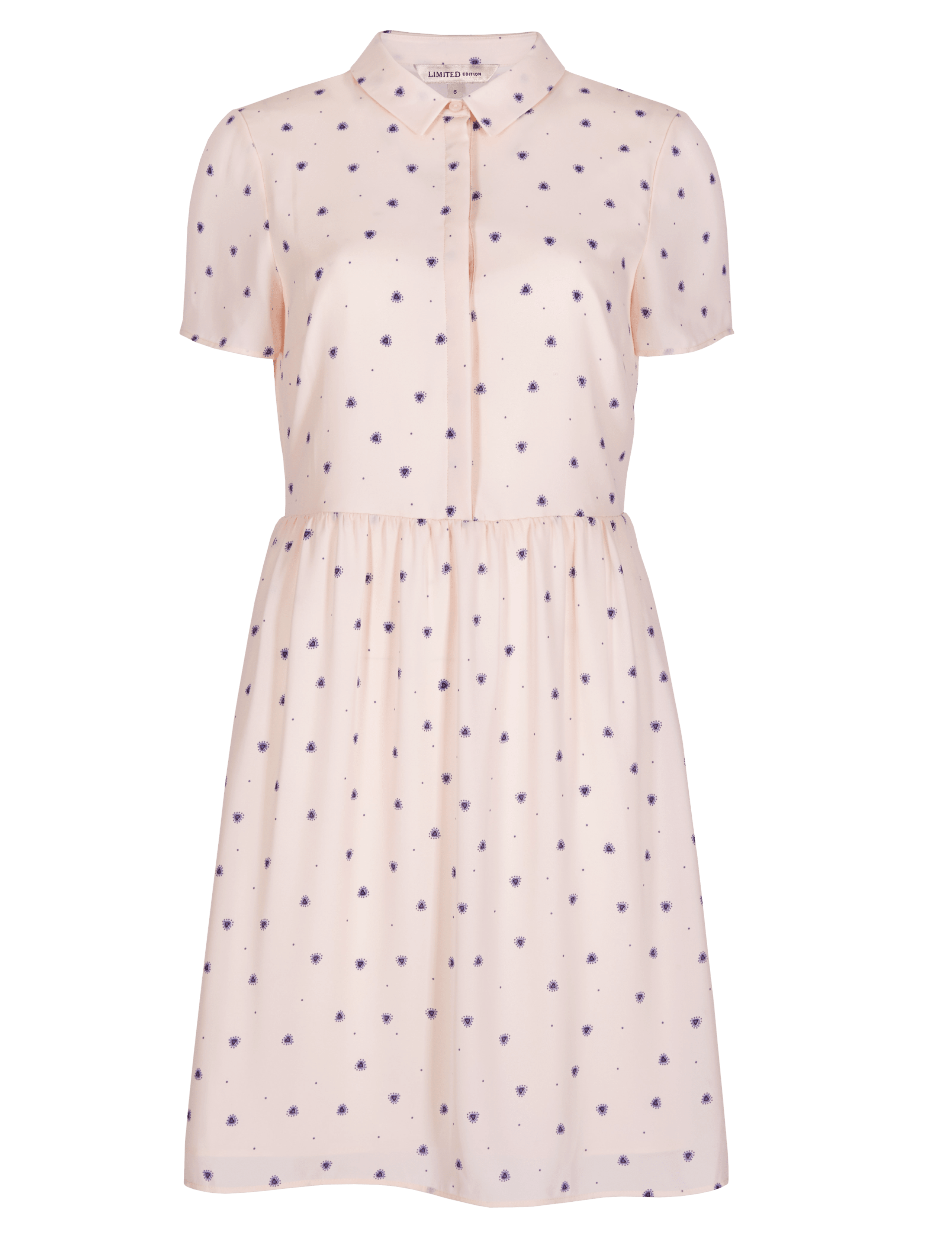 Heart Print Shift Dress 2 of 4