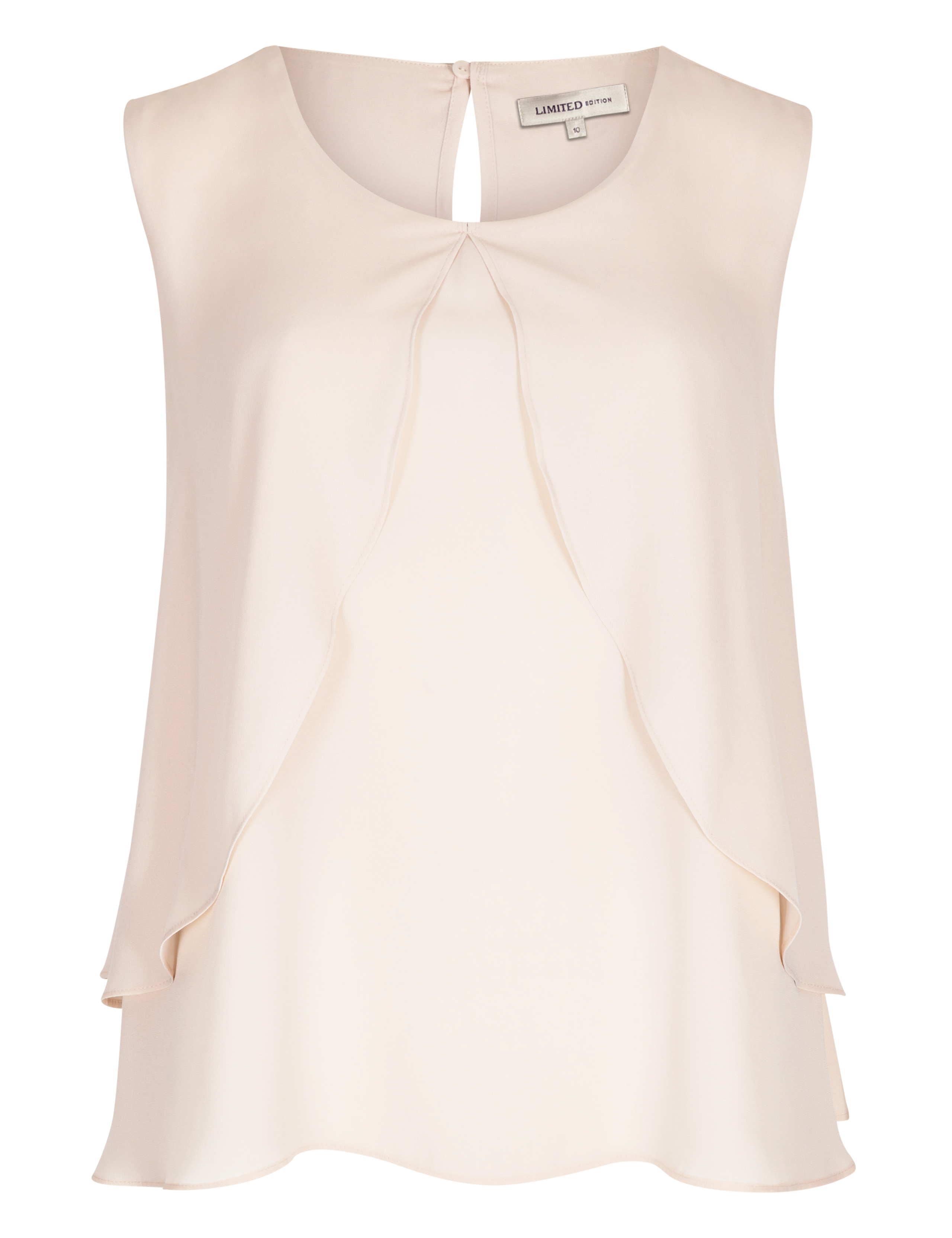 Sleeveless Ruffle Blouse 2 of 4