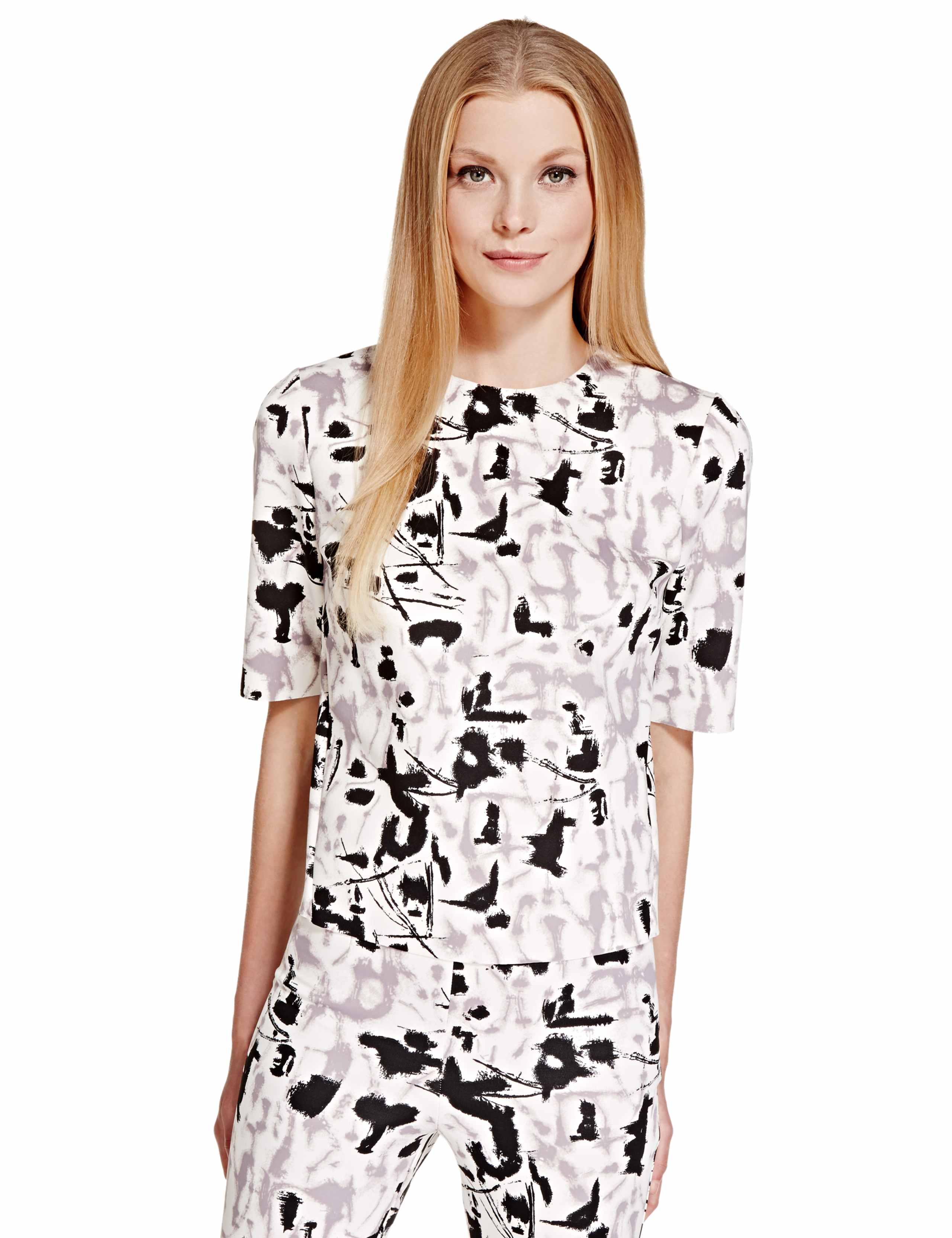 Graffiti Print Top 1 of 3