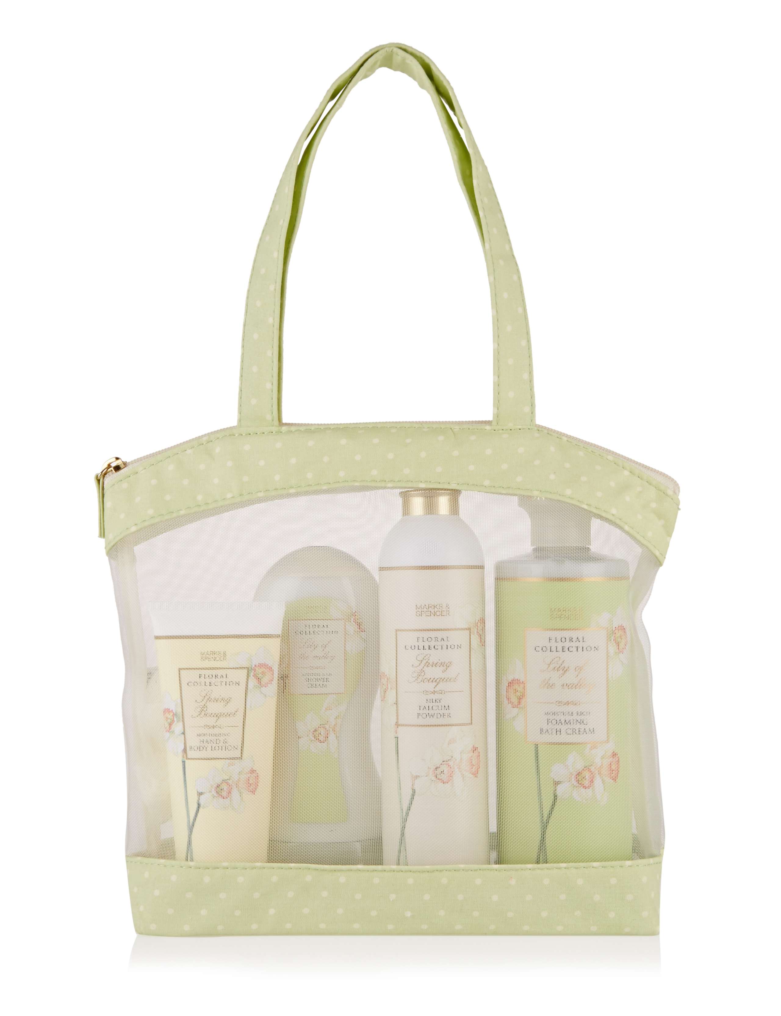 Spring Bouquet Toiletry Gift Bag 1 of 2