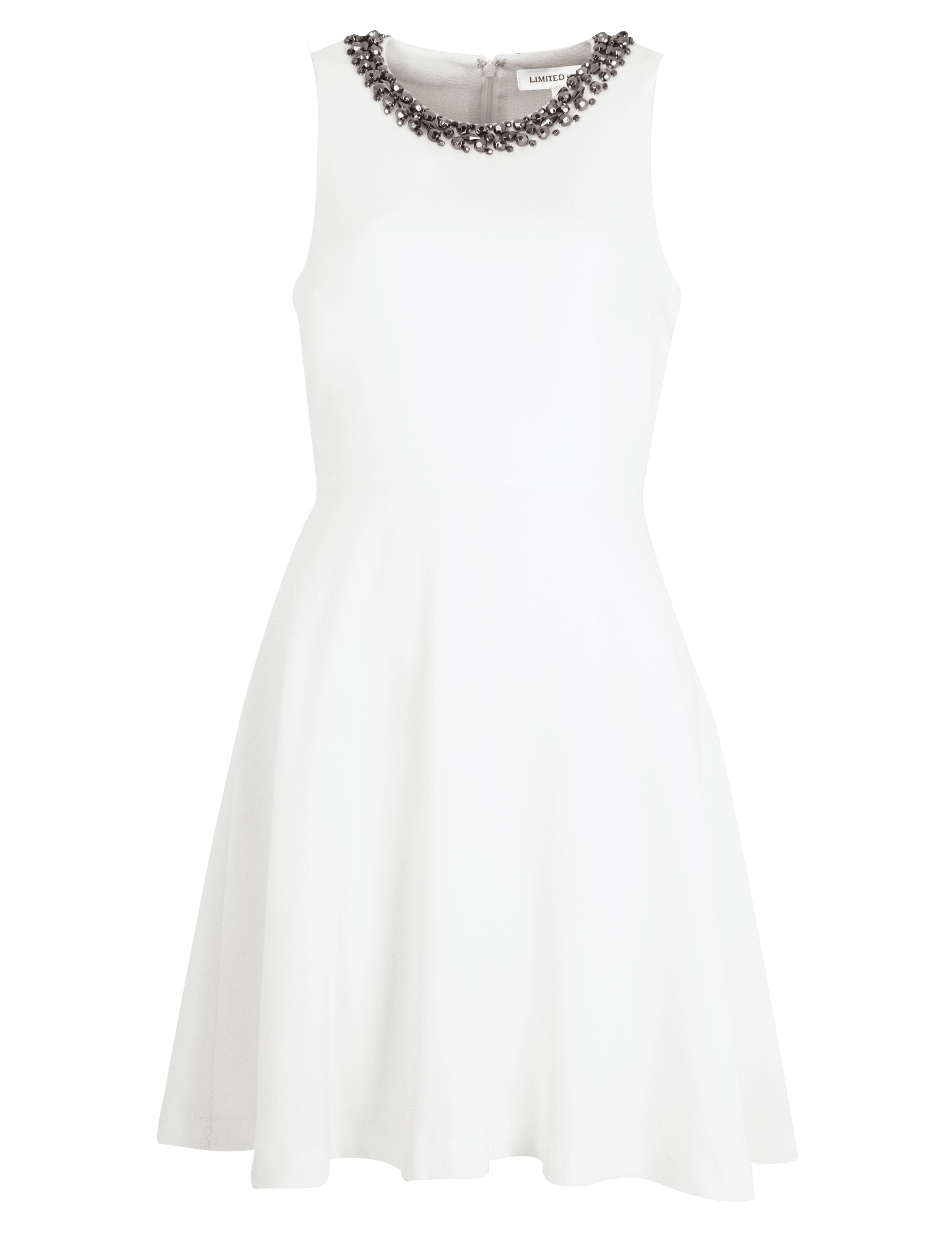 Embellished Neck Skater Dress 2 of 6