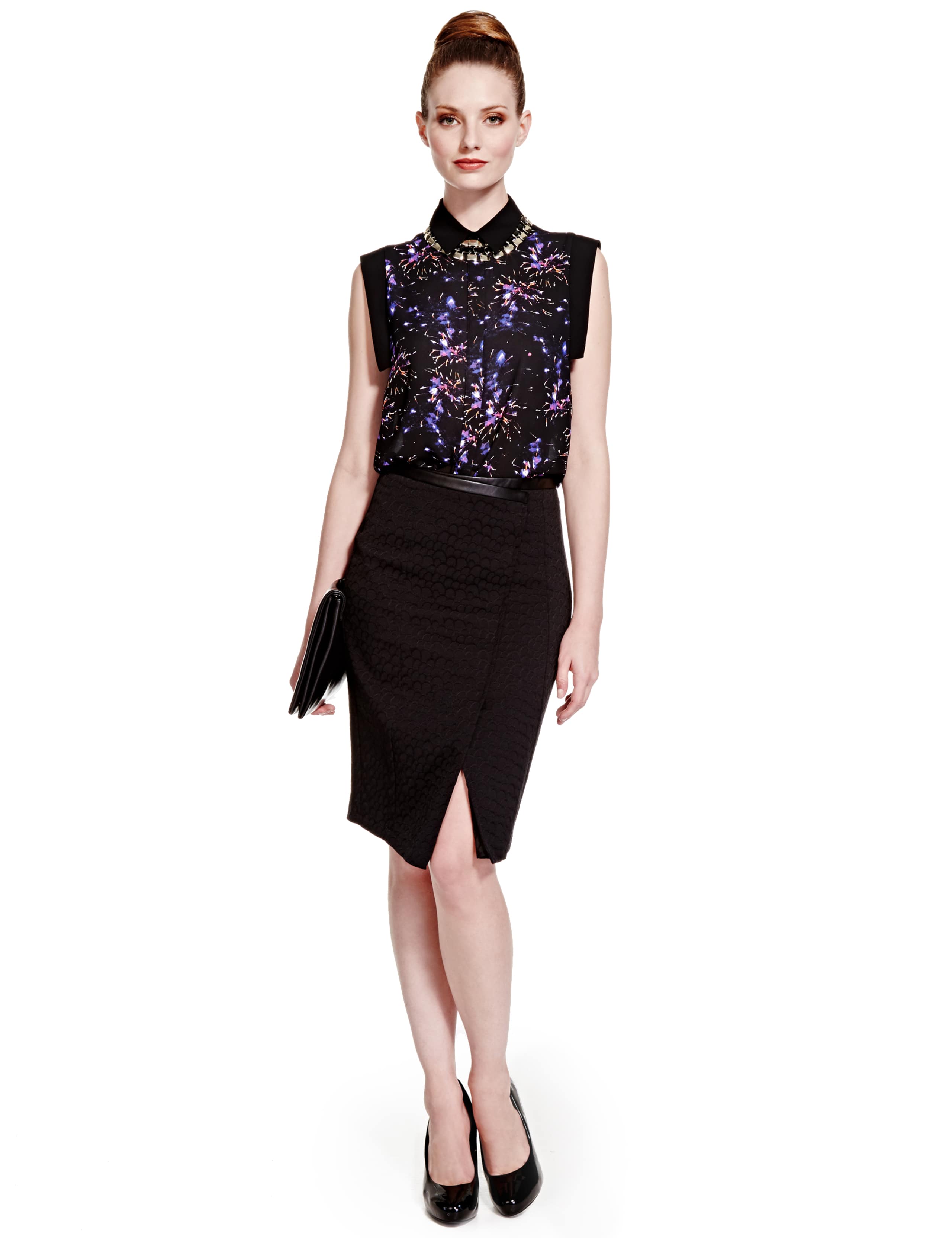 Firework Print Blouse 5 of 6