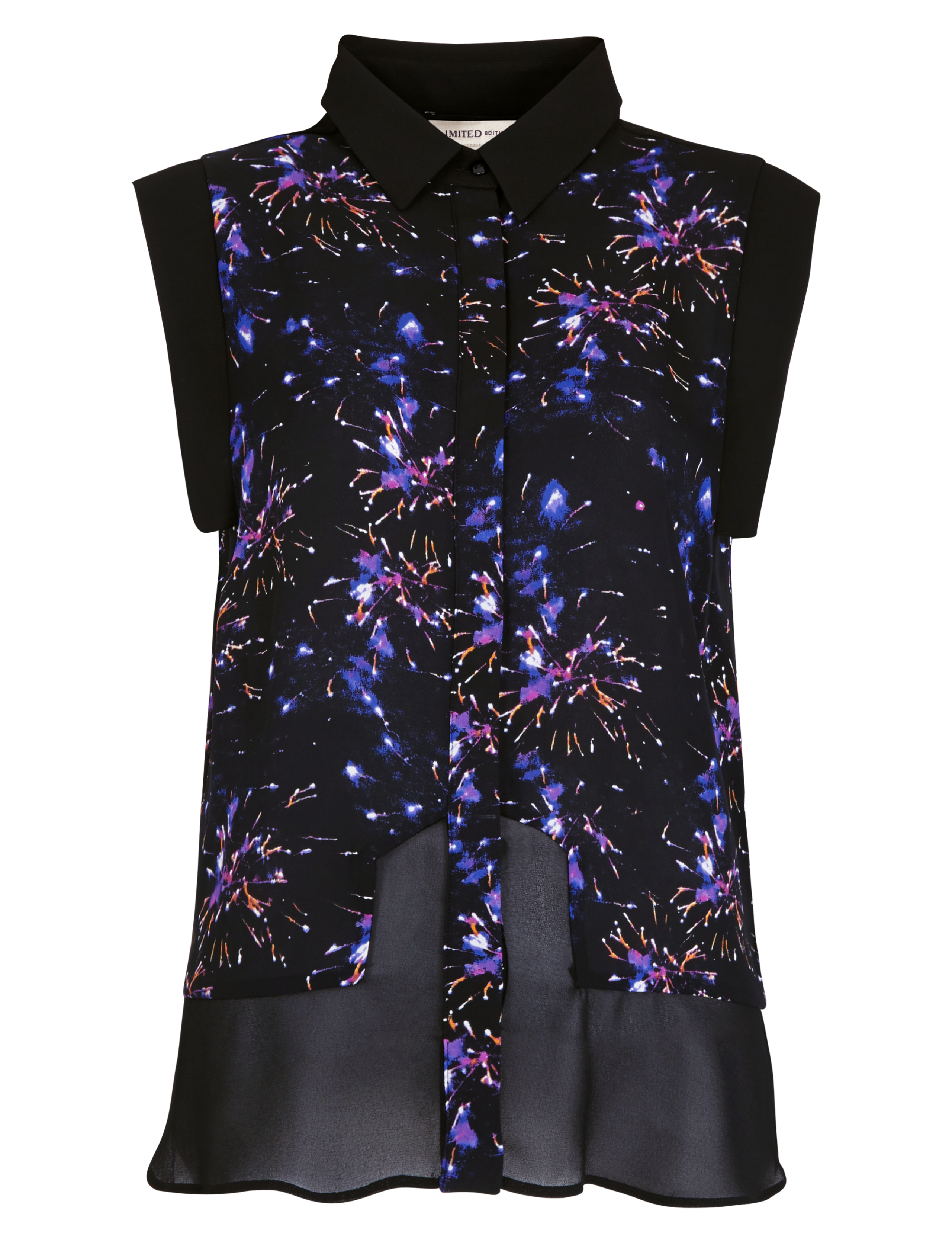 Firework Print Blouse 2 of 6