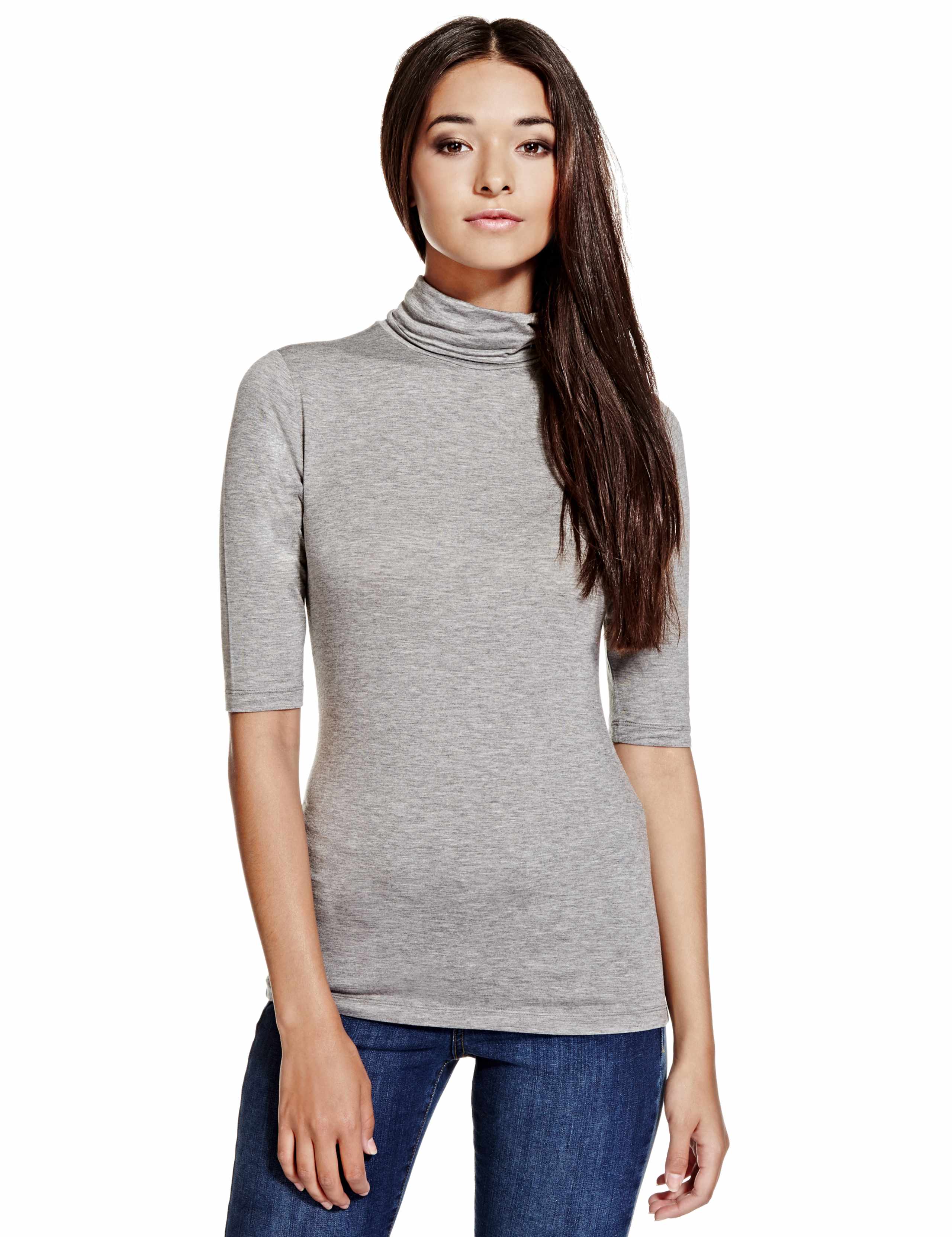 Polo Neck Top 1 of 6