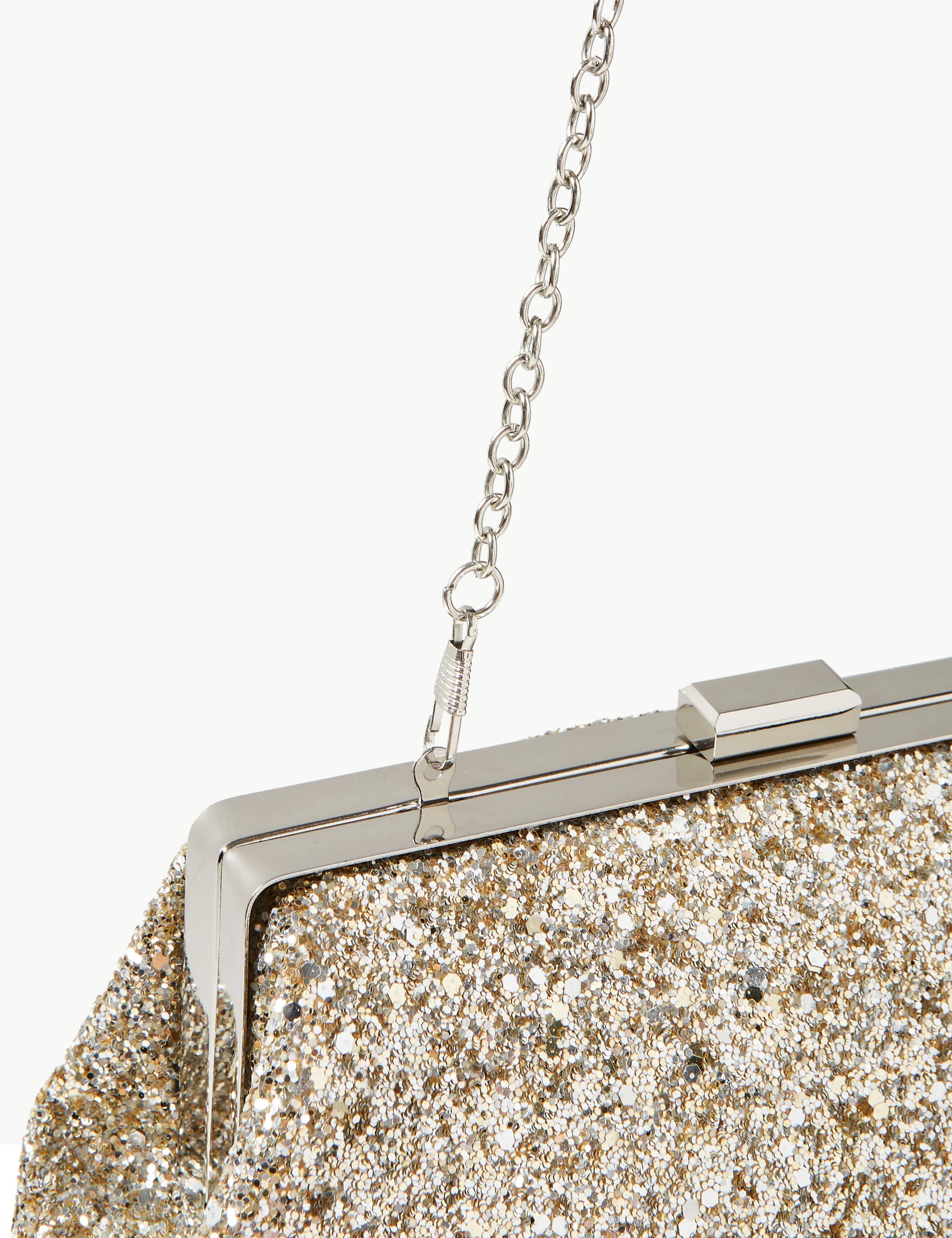 Glitter Frame Clutch Bag 5 of 5