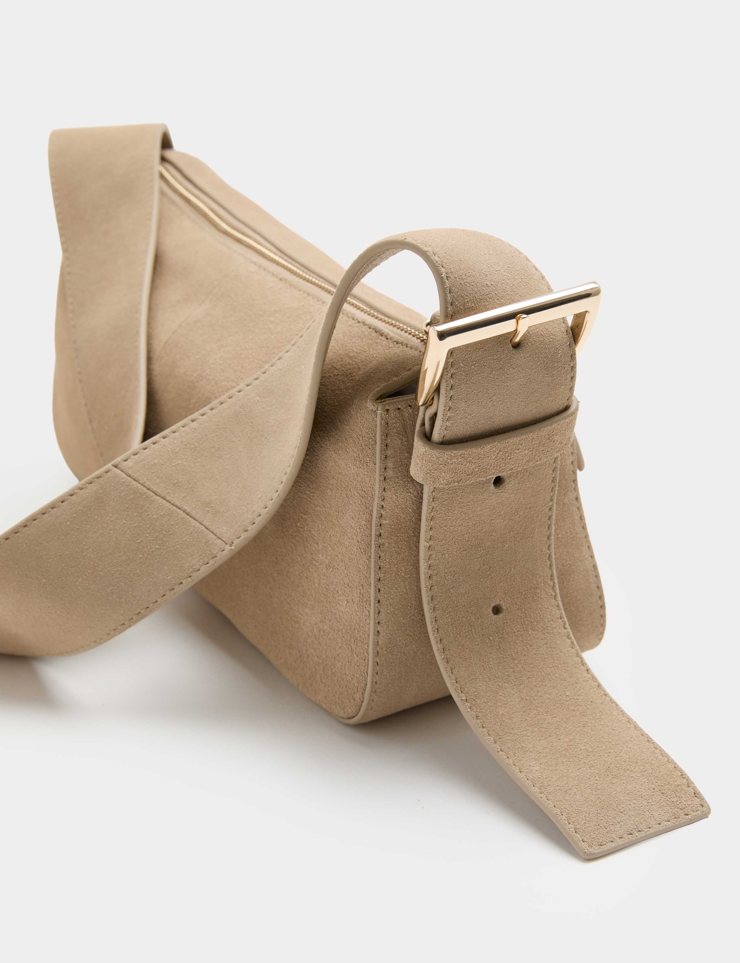 Suede Boxy Sling Bag 1 of 3