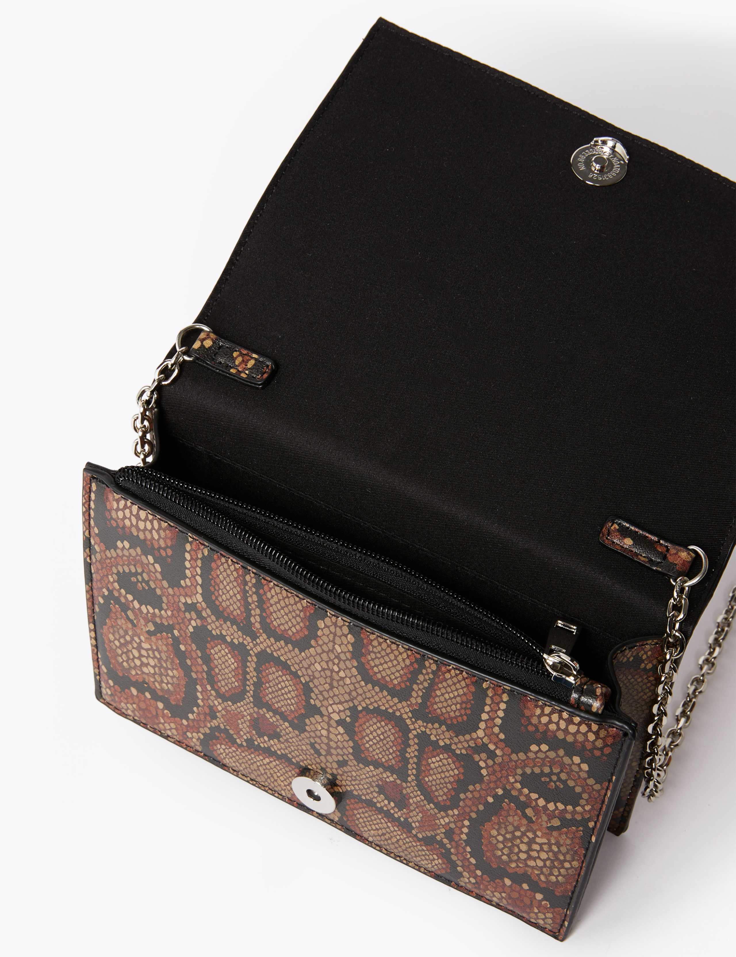 Animal Print Foldover Clutch 5 of 6