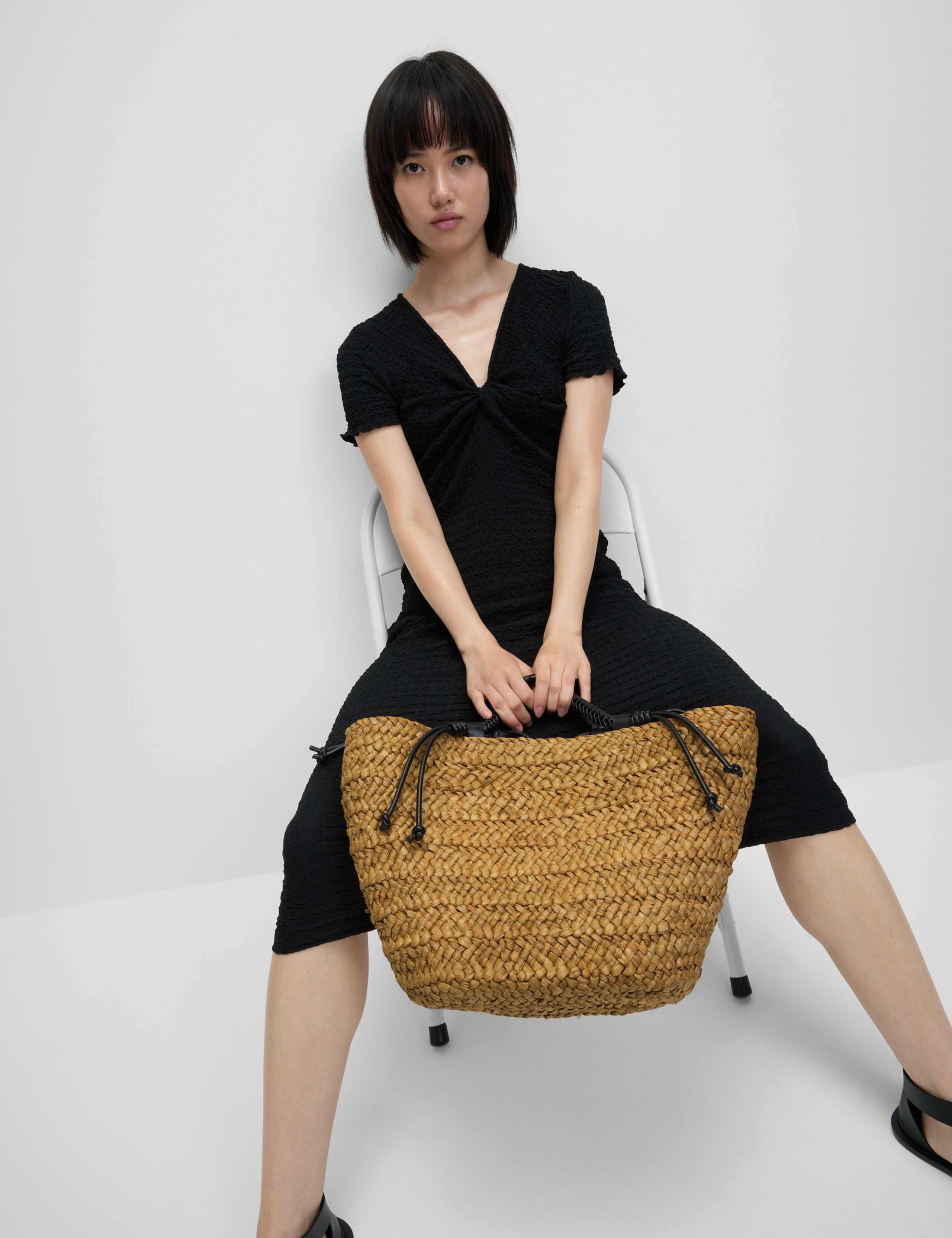 Straw Basket Bag 7 of 7