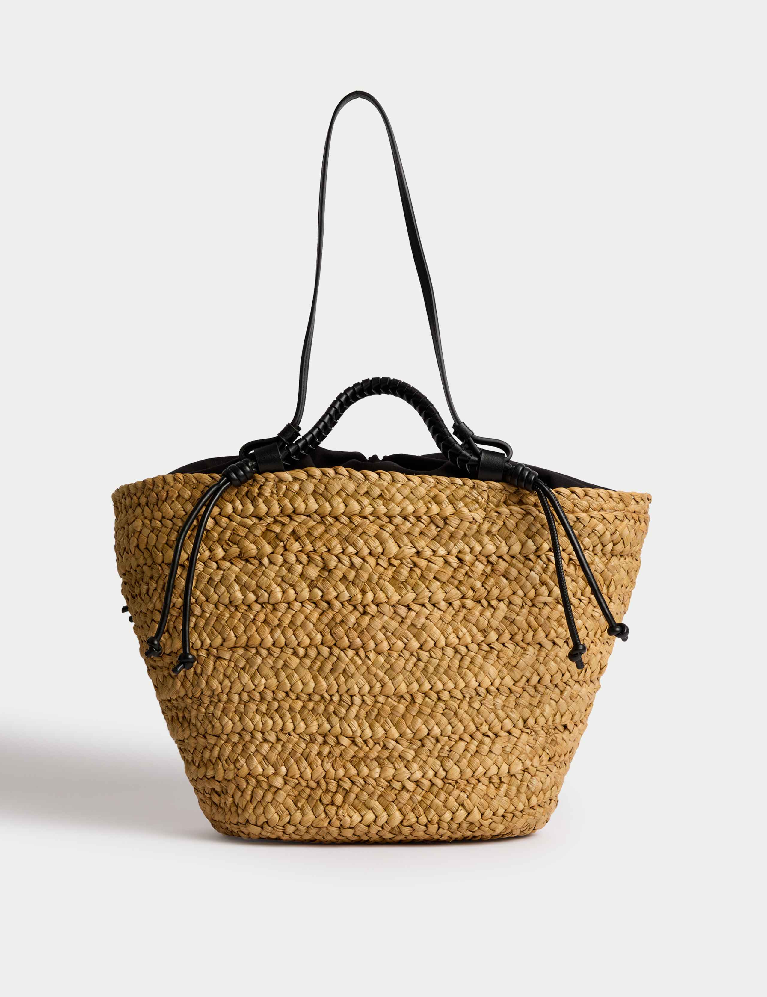 Straw Basket Bag 2 of 7