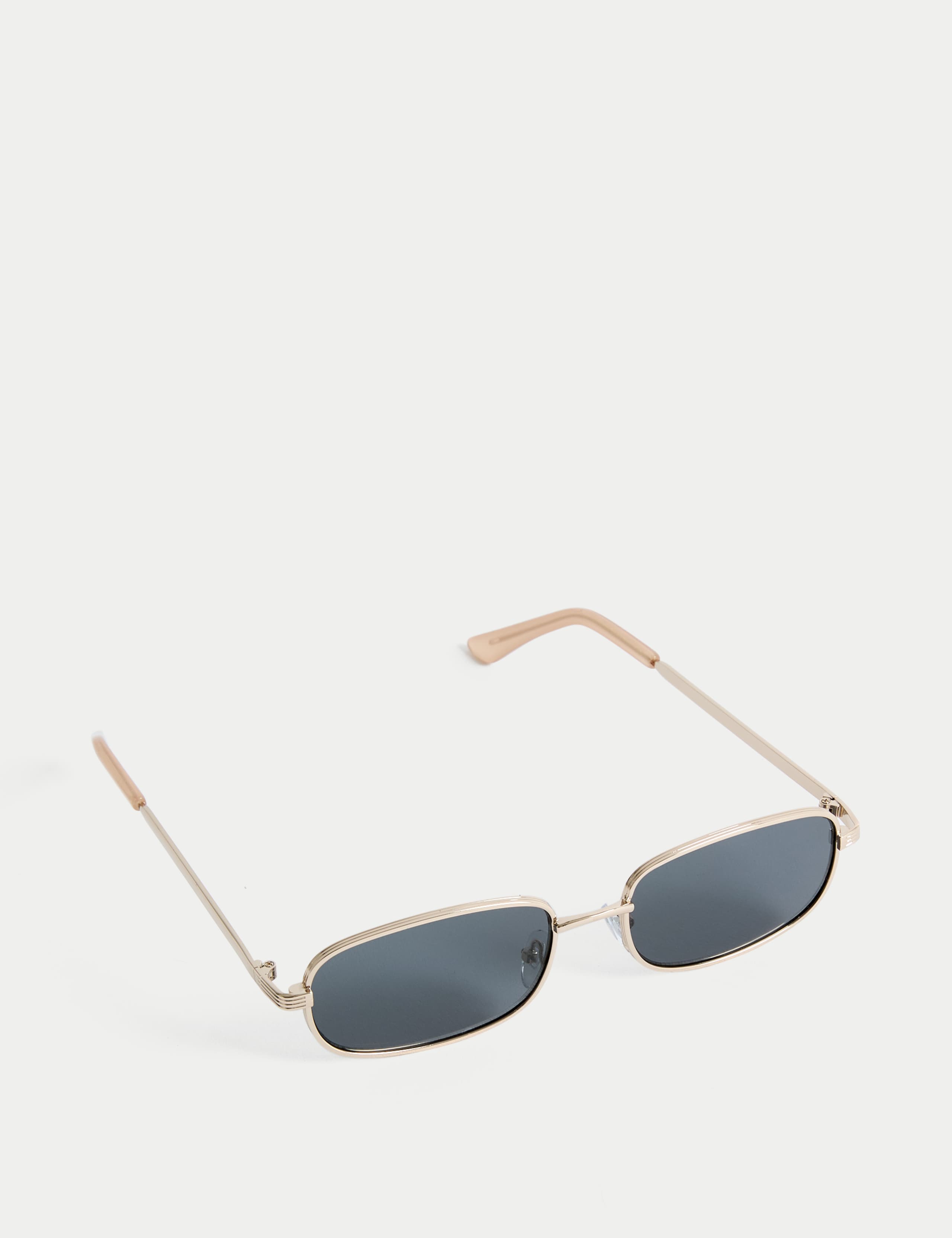 Metal Rectangle Sunglasses 2 of 2