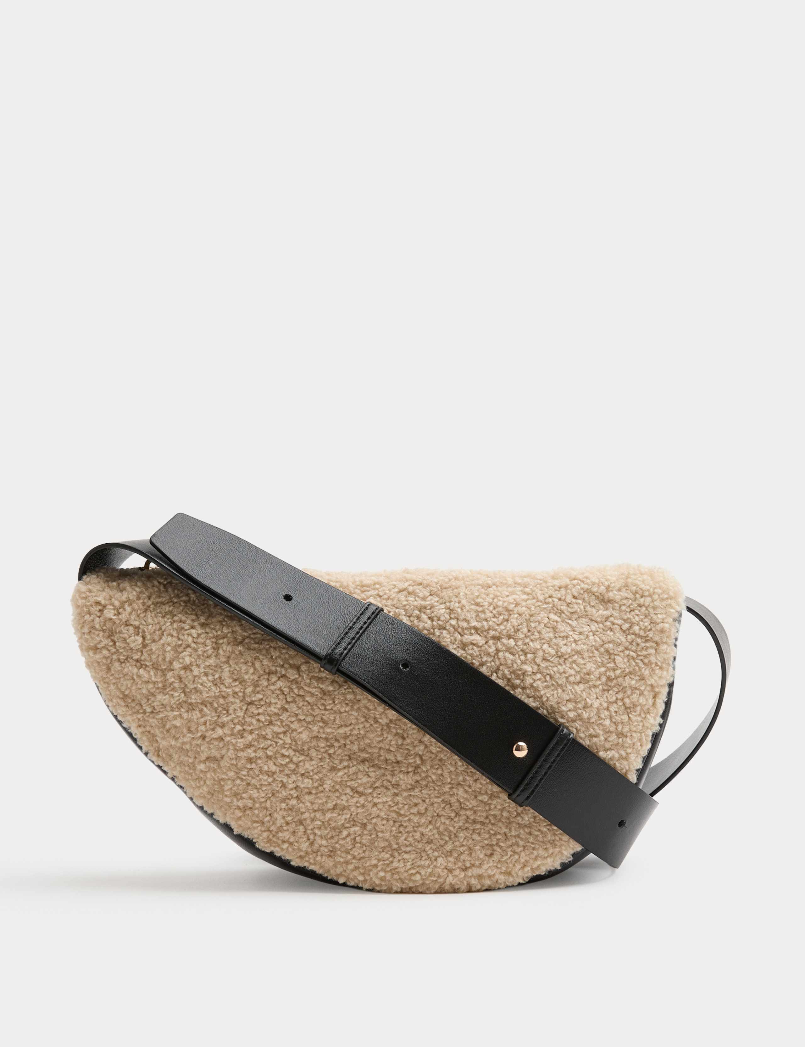 Faux Fur Cross Body Bag 2 of 3