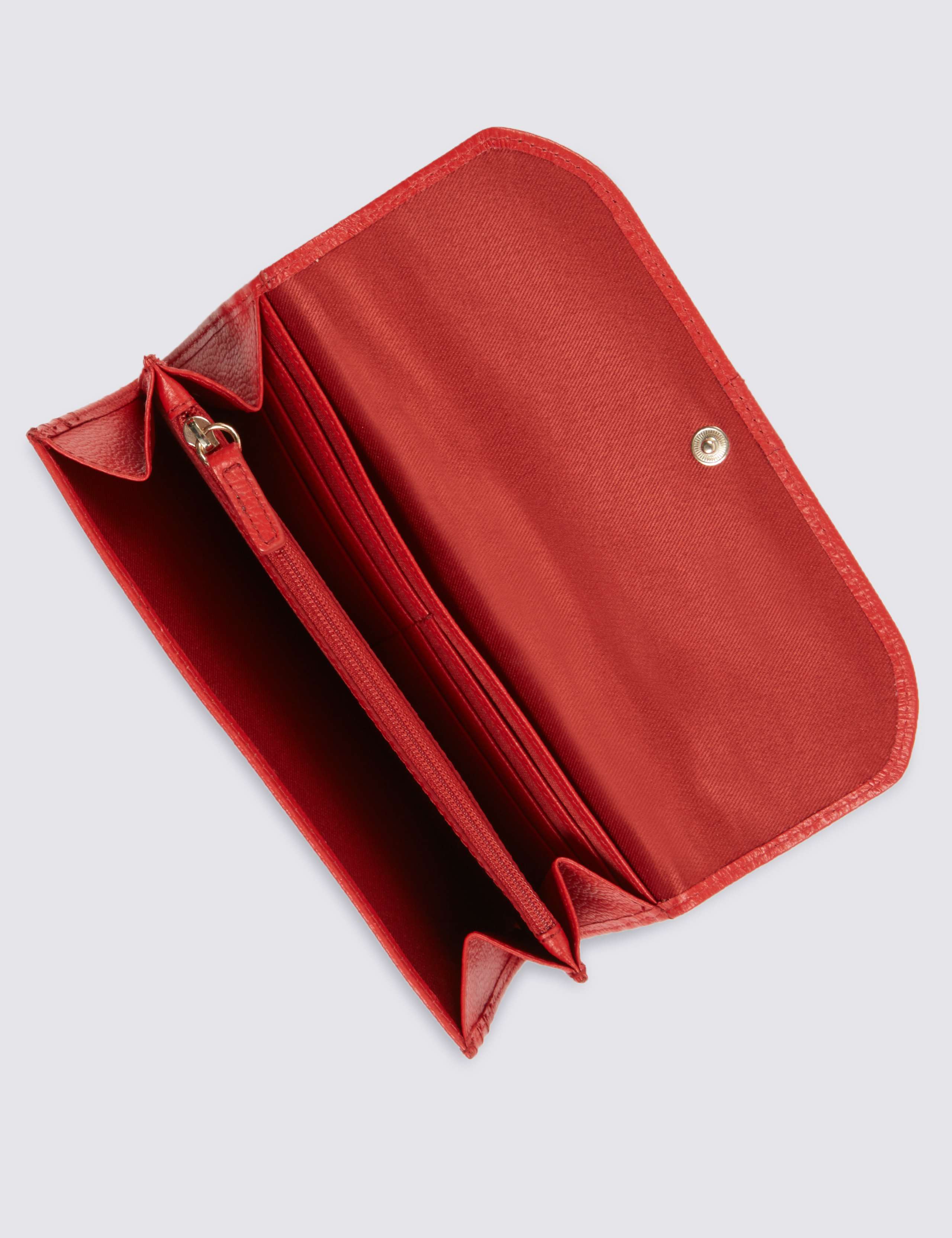 Leather Metal Bar Purse with Cardsafe™ 5 of 5
