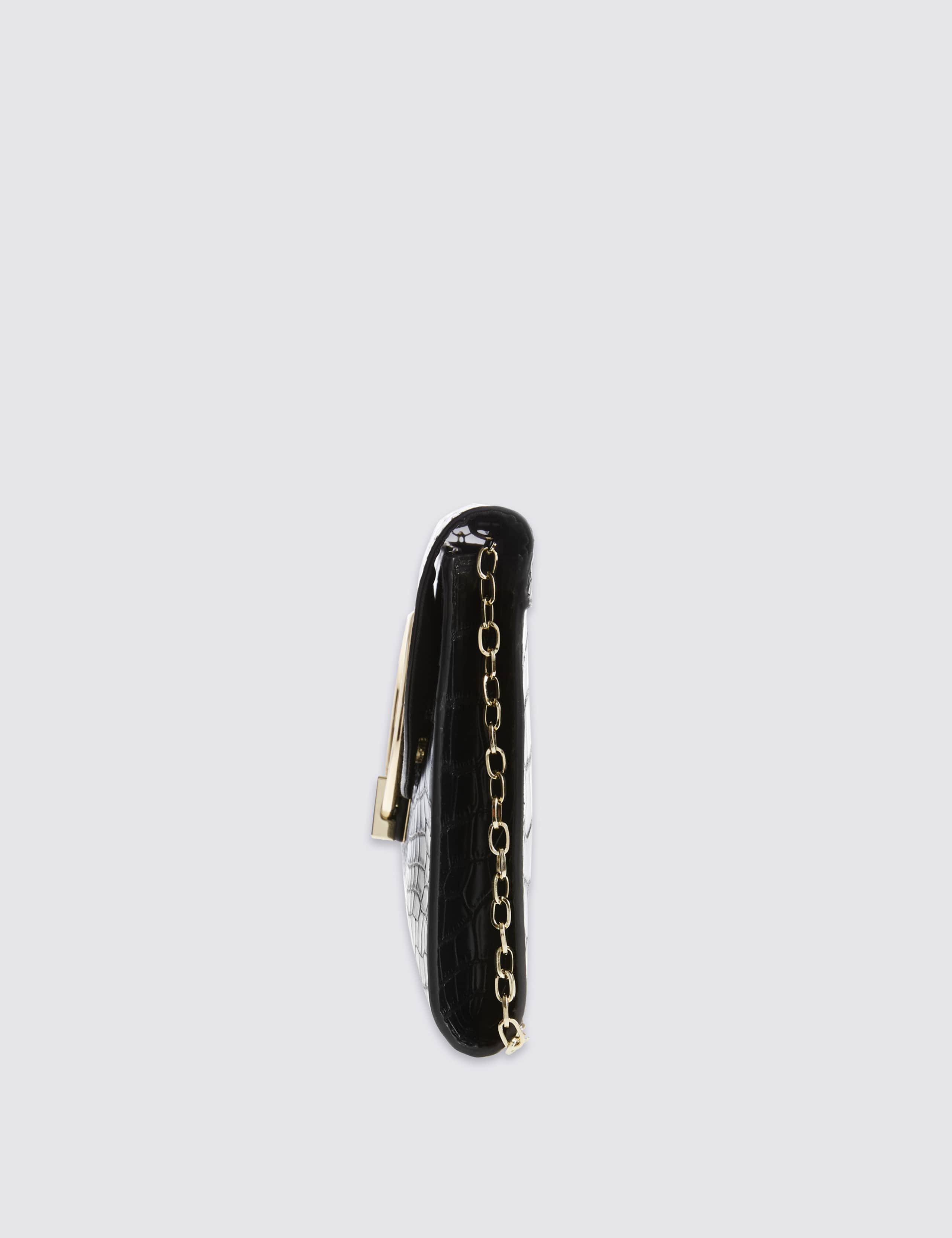Faux Leather Clutch Bag 3 of 5