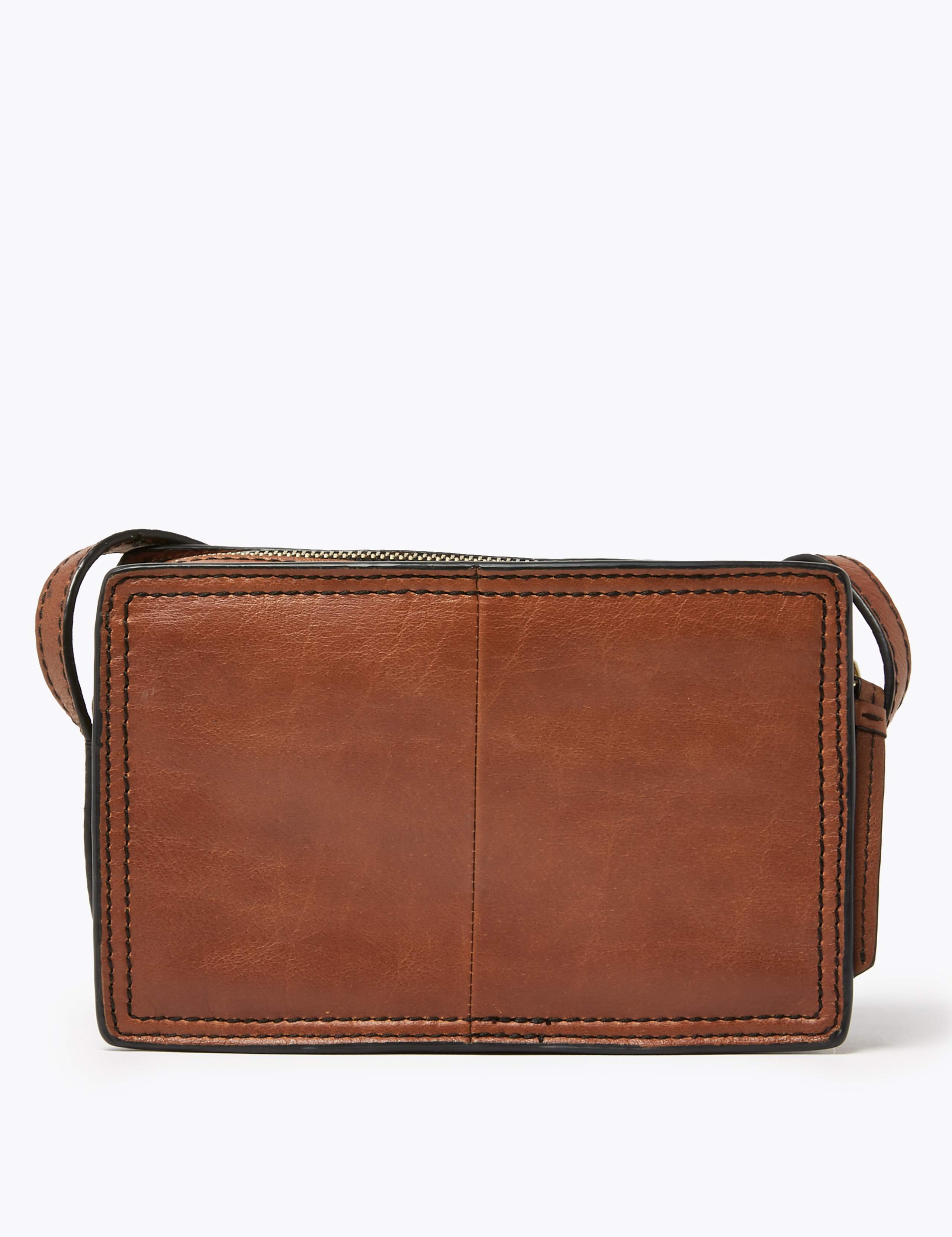 Leather Crossbody Camera Bag 4 of 6