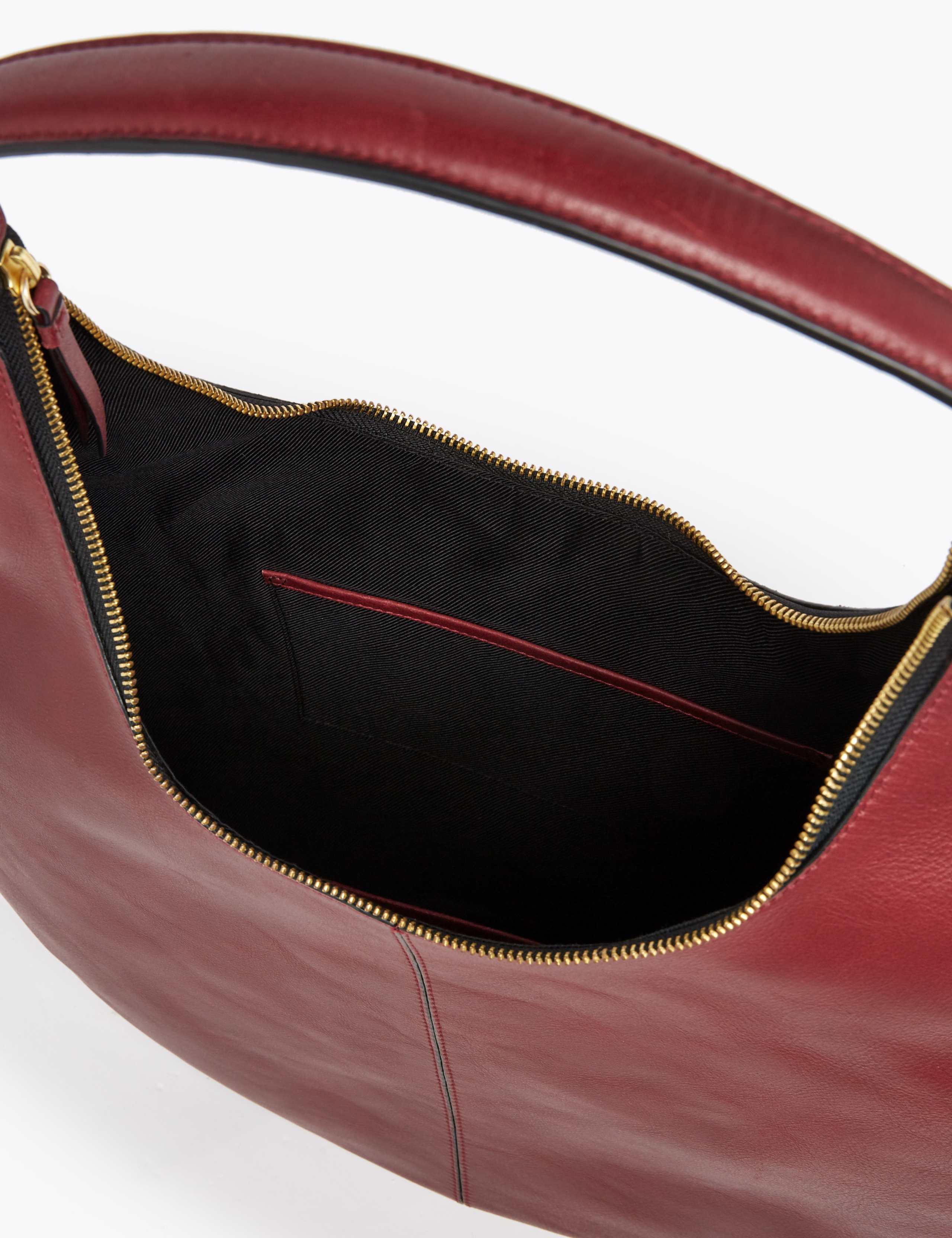 Leather Hobo Bag 4 of 5