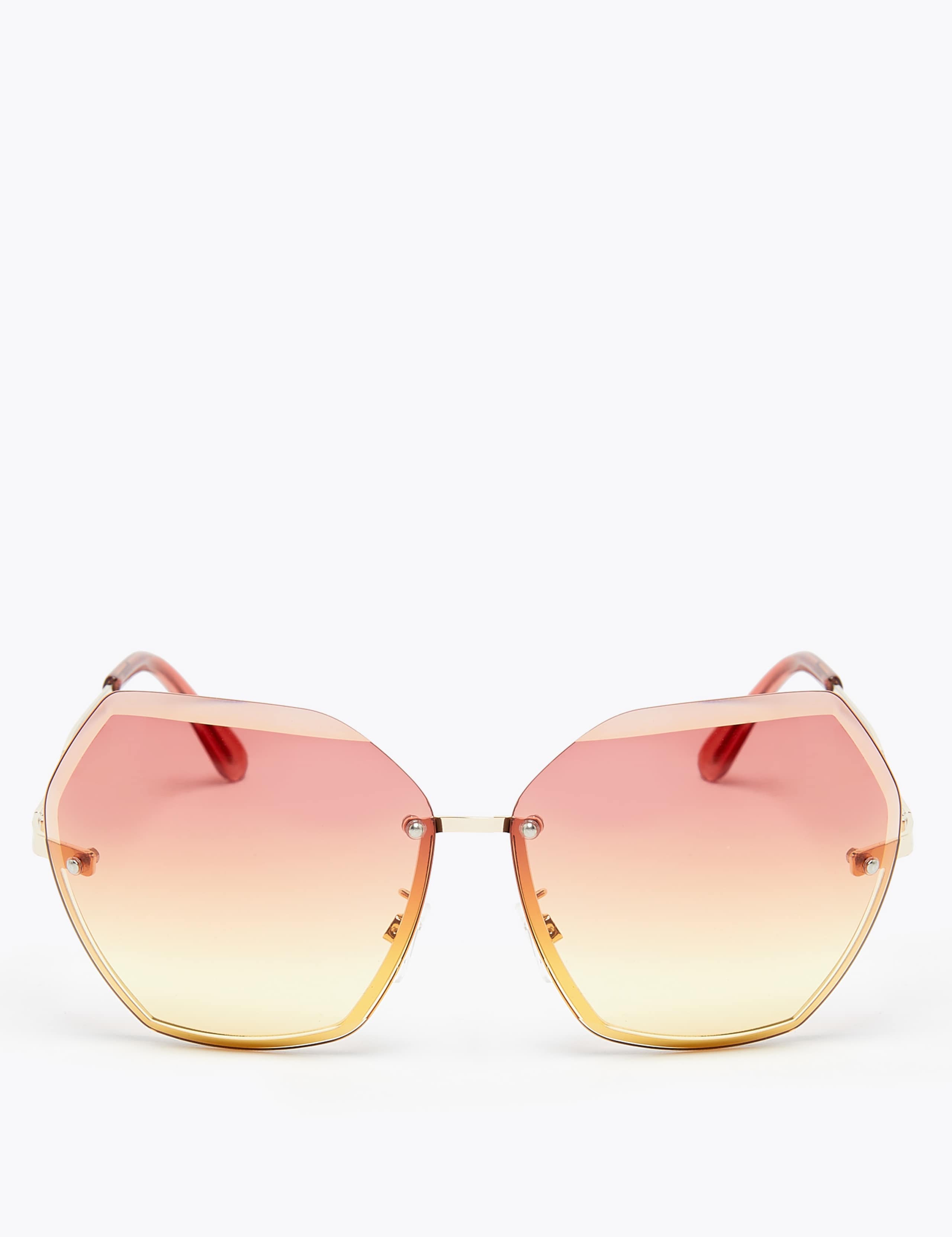 Rimless Oversized Sunglasses 1 of 2
