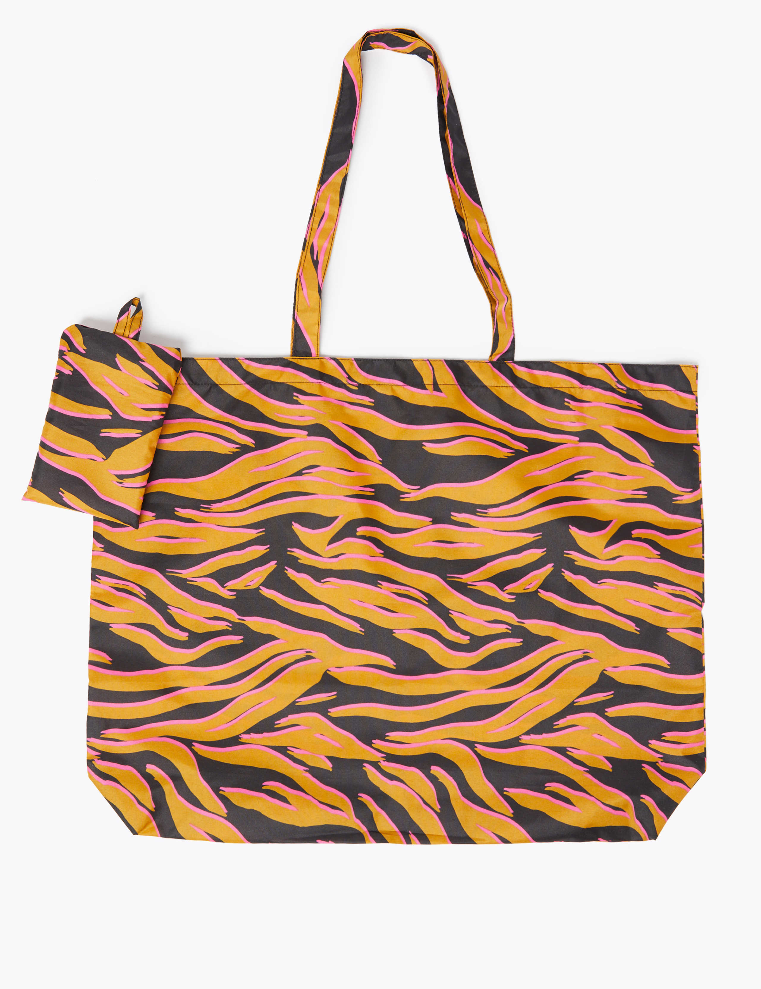 Animal Print Packable Shopper Bag 1 of 2