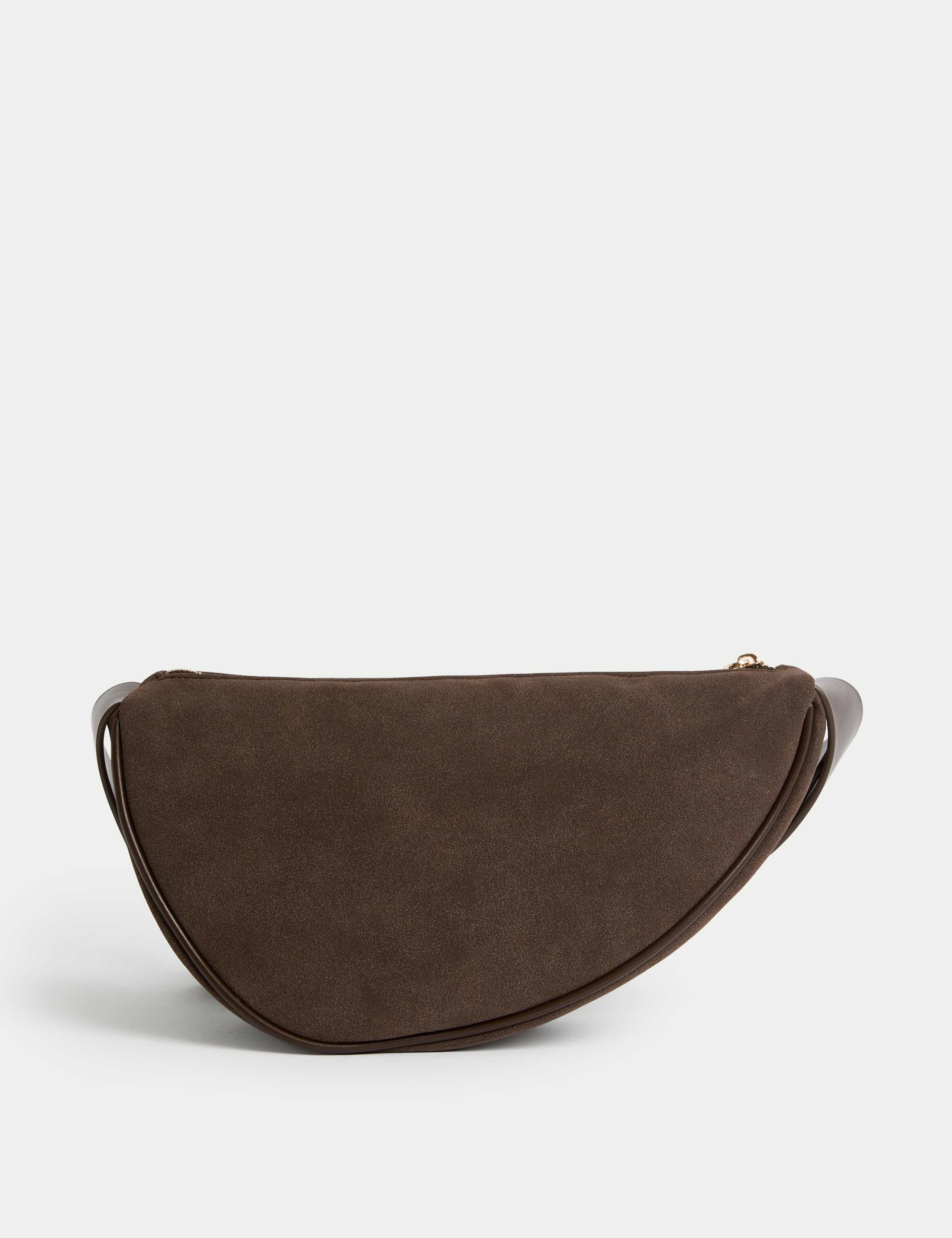 Faux Leather Sling Cross-Body Bag 4 of 5