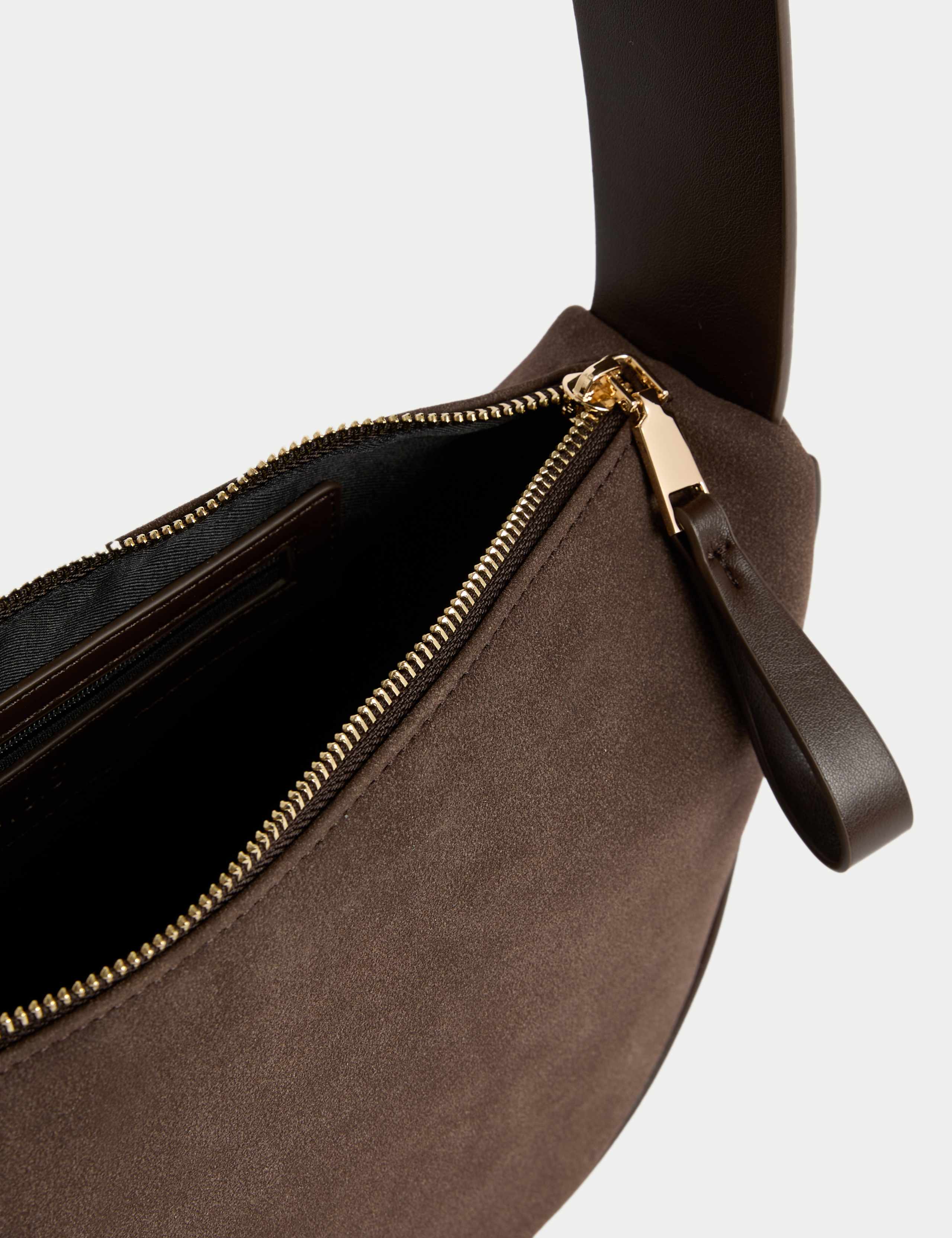 Faux Leather Sling Cross-Body Bag 5 of 5