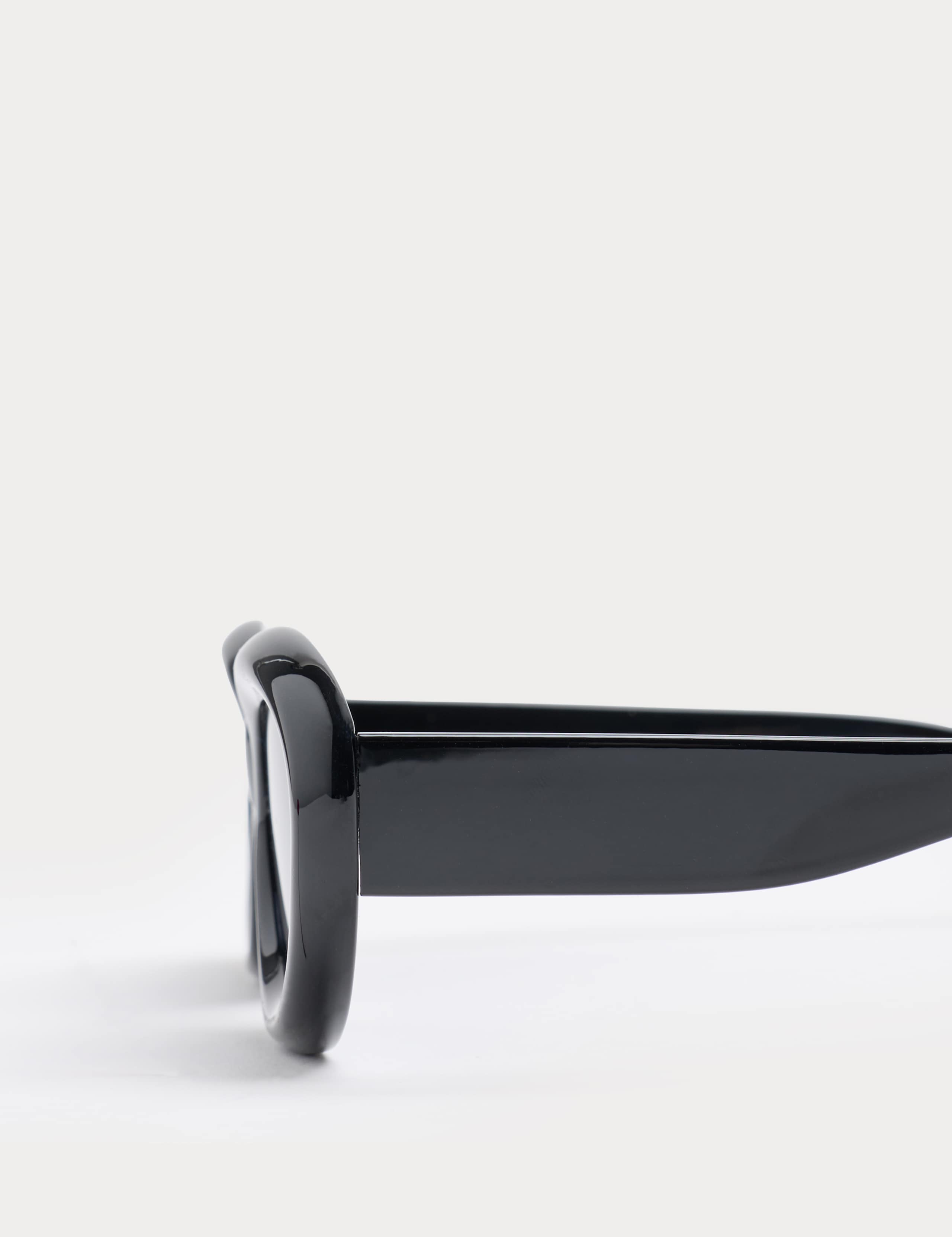 Acetate Oval Sunglasses 2 of 2