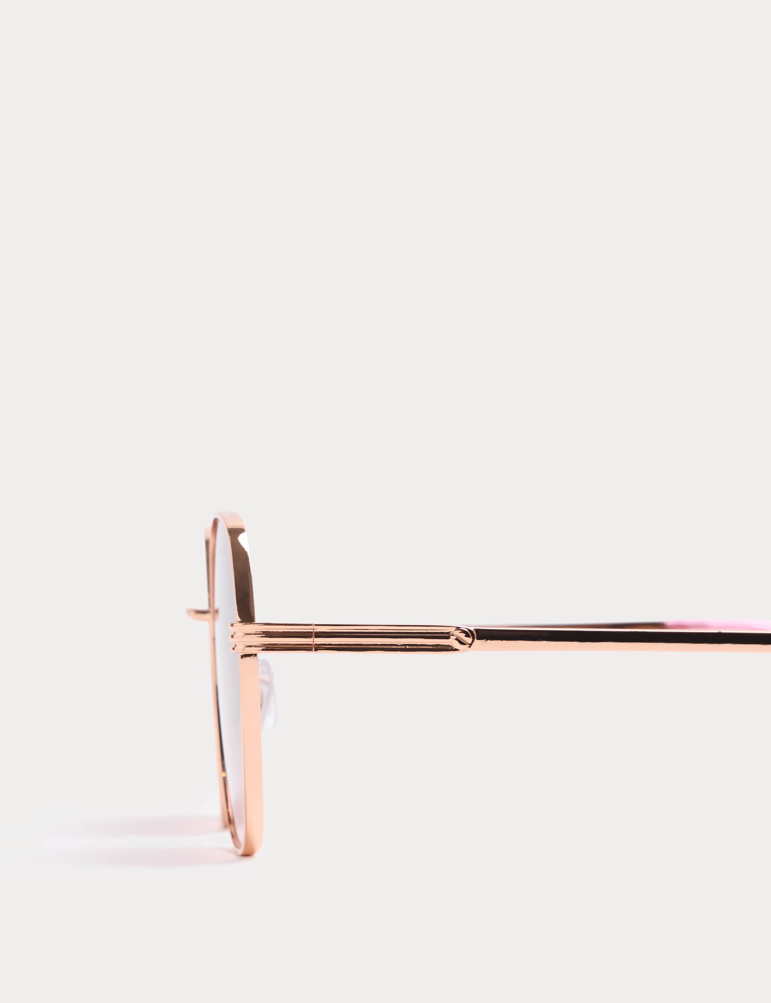 Metal Rim Square Sunglasses 2 of 2
