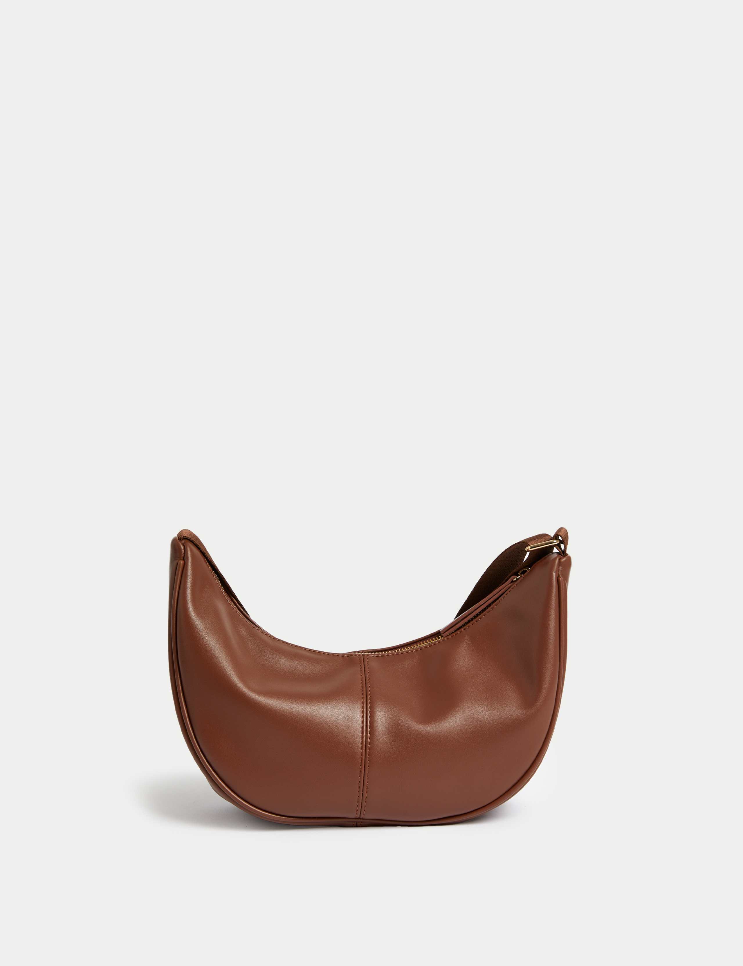 Faux Leather Sling Cross Body Bag 3 of 5