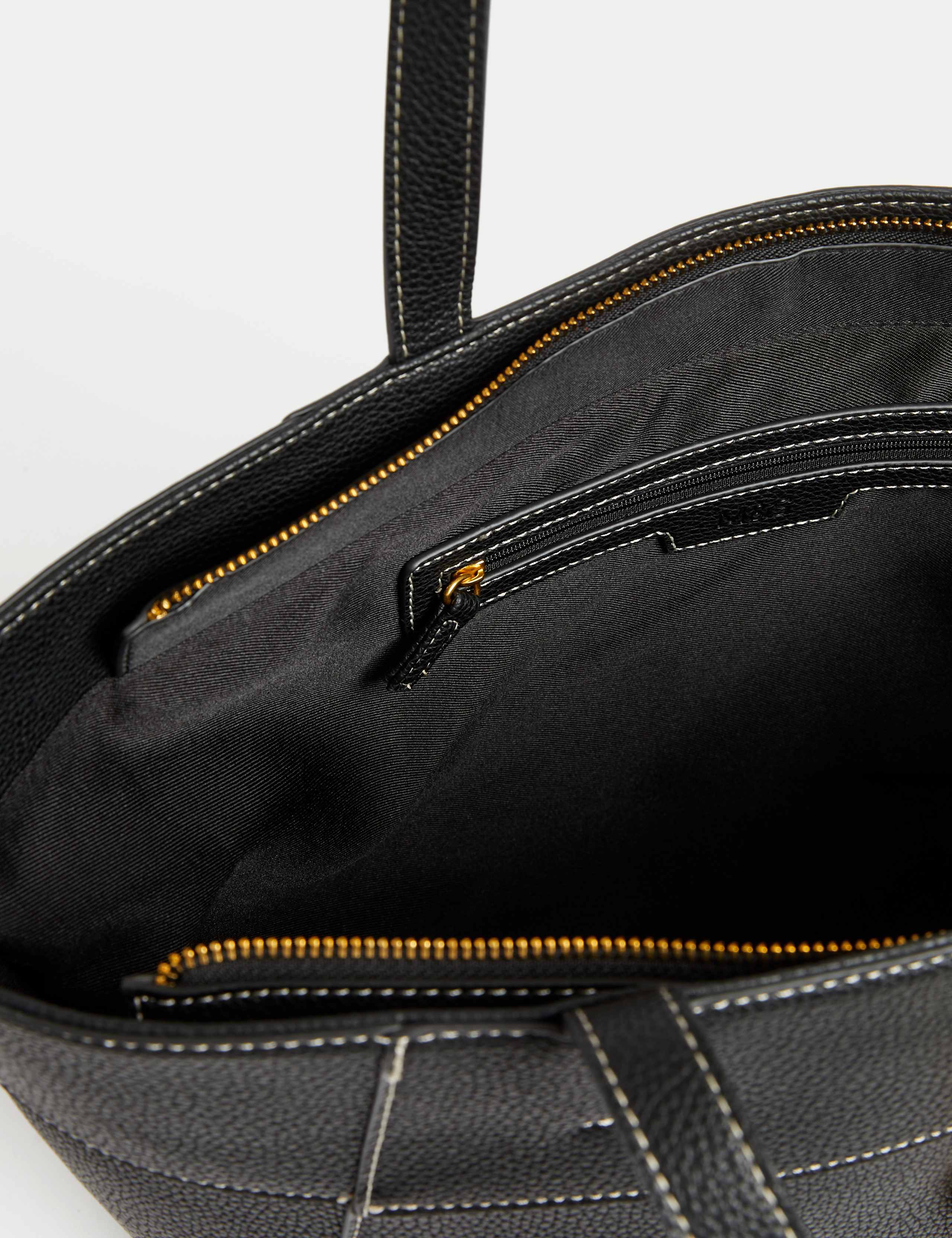 Faux Leather Tote Bag 4 of 4