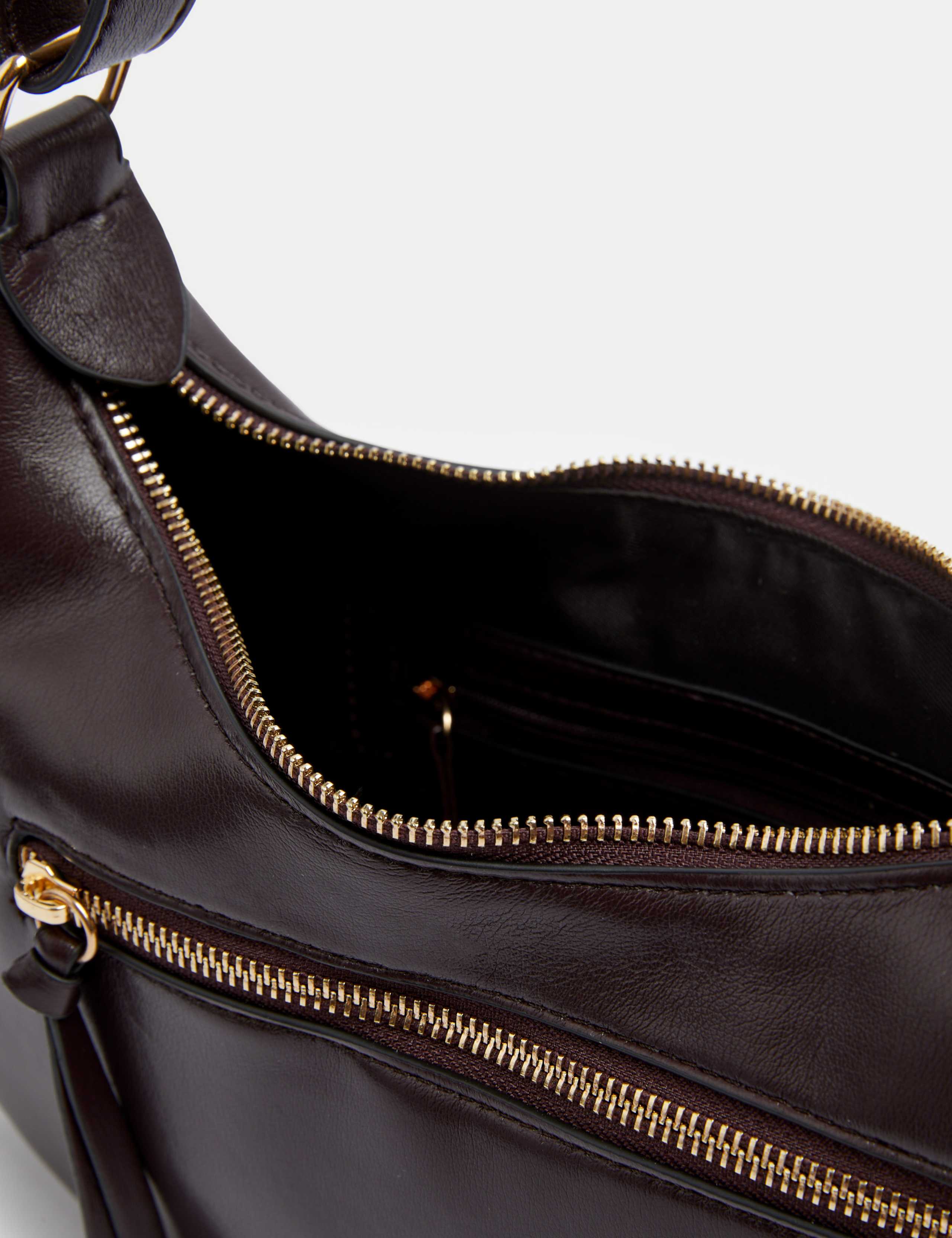 Faux Leather Utility Shoulder Bag 5 of 5