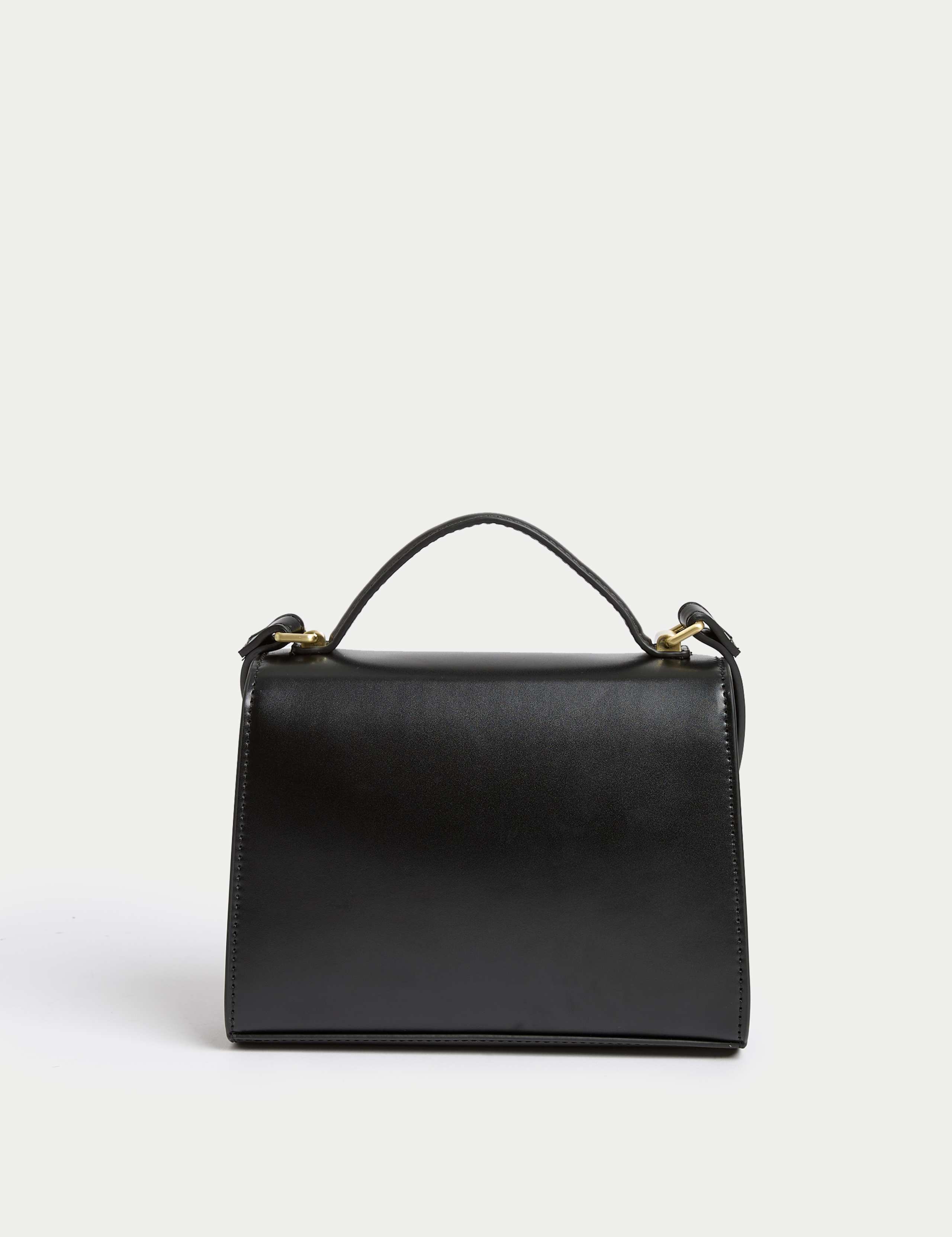 Faux Leather Cross Body Bag 4 of 5