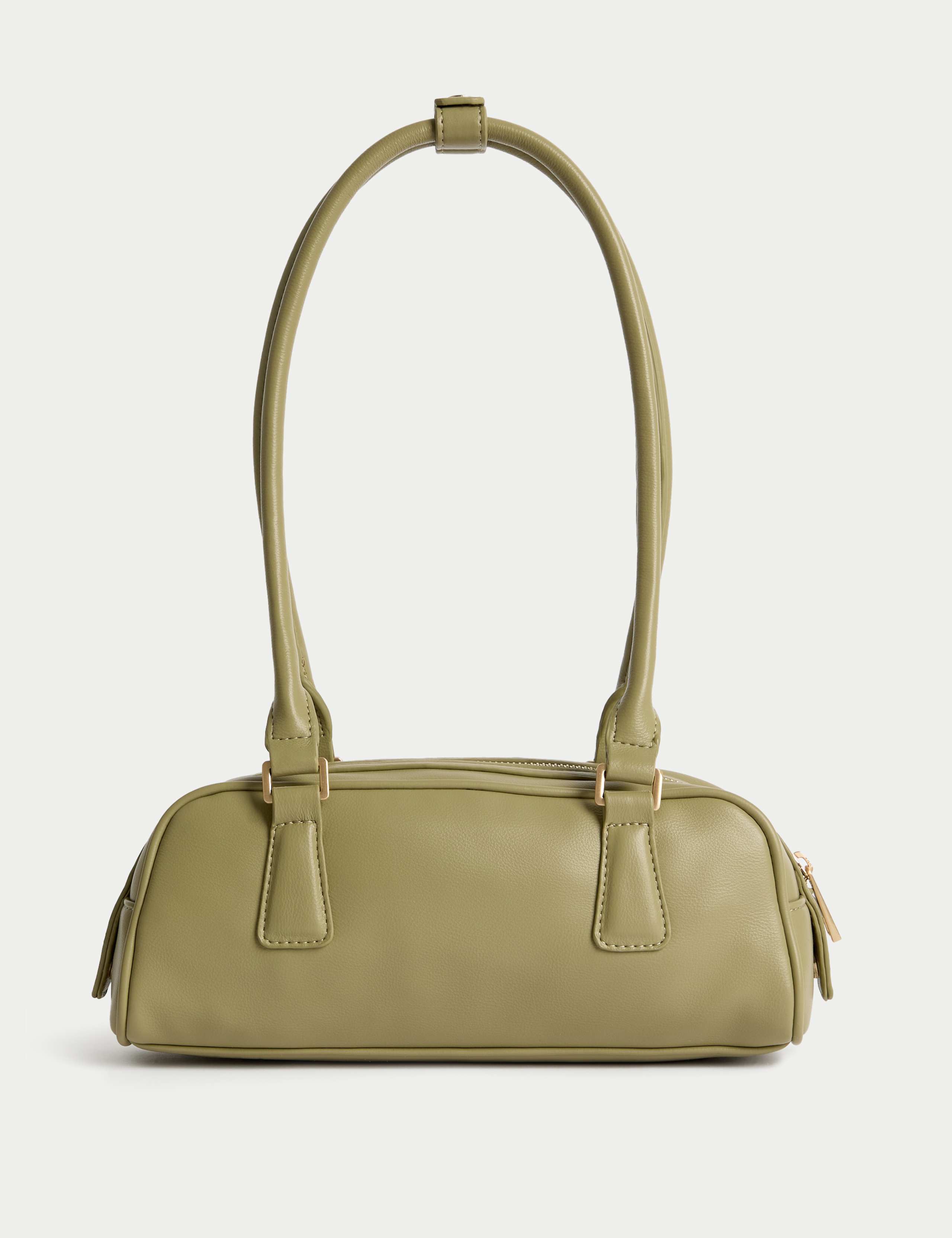 Faux Leather Bowler Bag 4 of 6