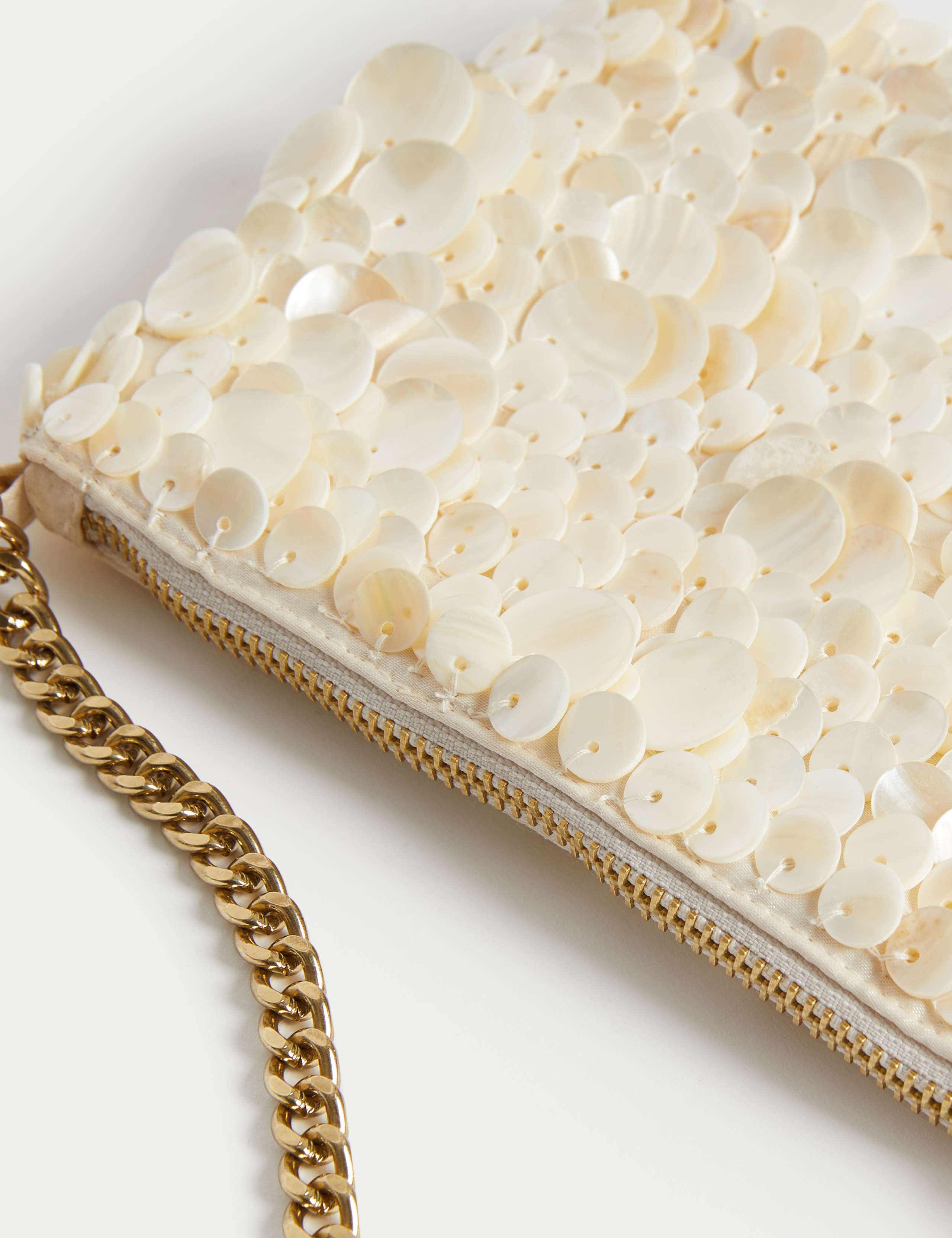 Pearl Chain Strap Shoulder Bag 3 of 5