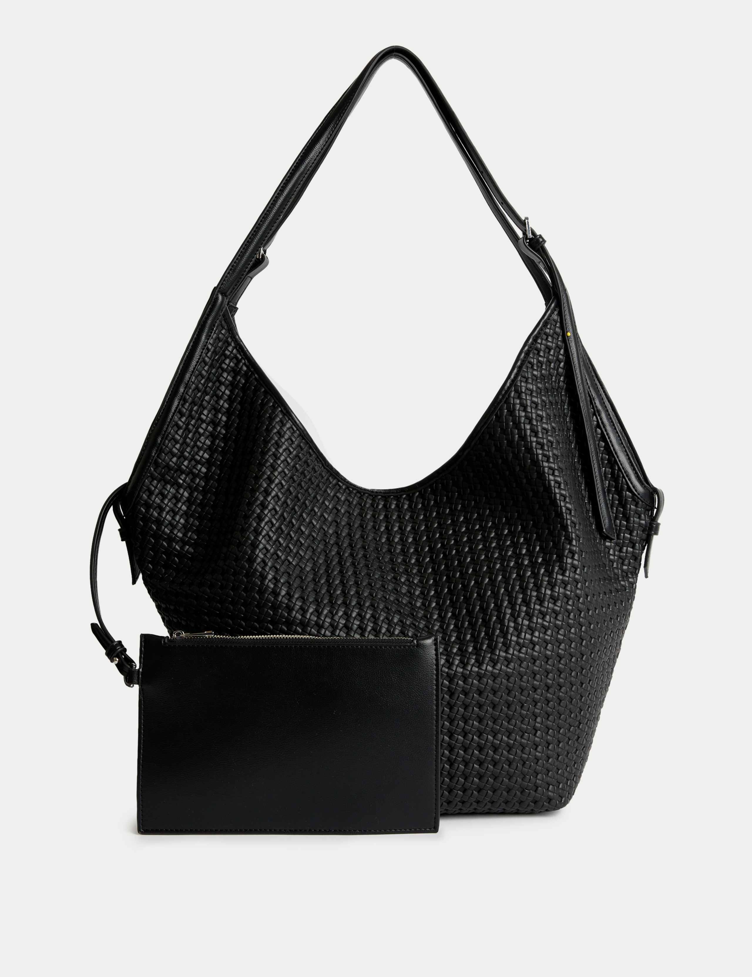 Faux Leather Tote Bag 2 of 5
