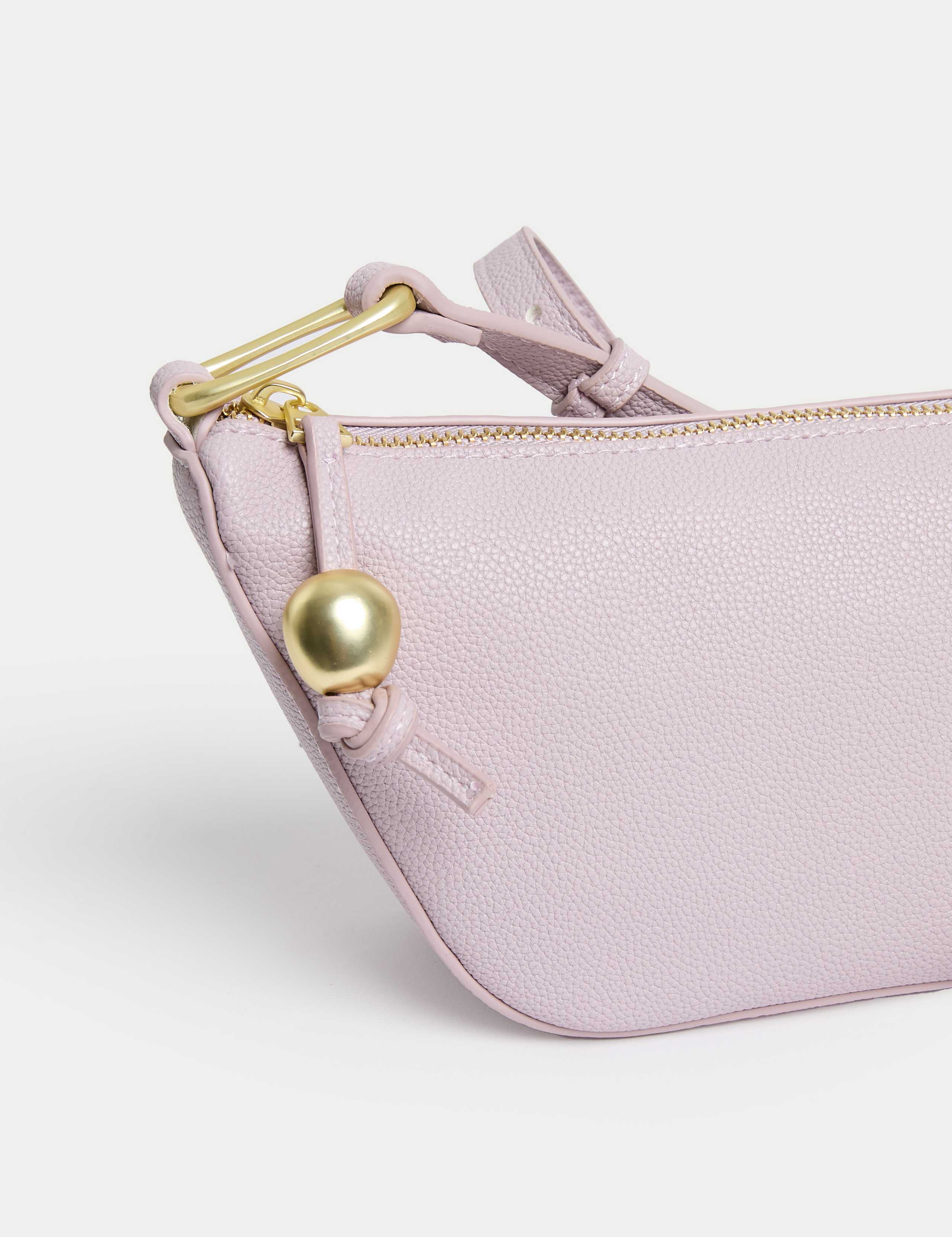 Faux Leather Mini Cross Body Bag 2 of 4