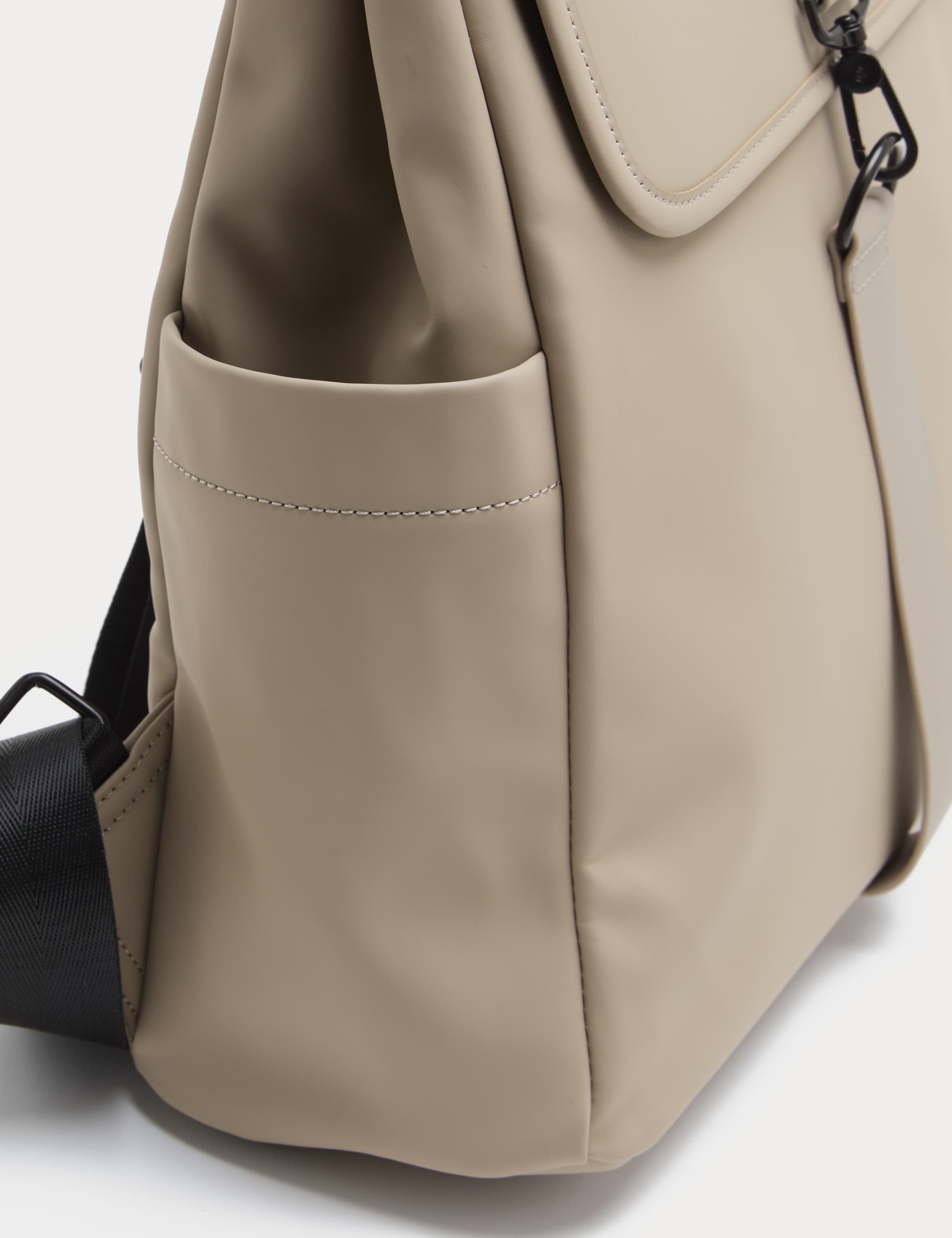 Faux Leather Backpack 3 of 4