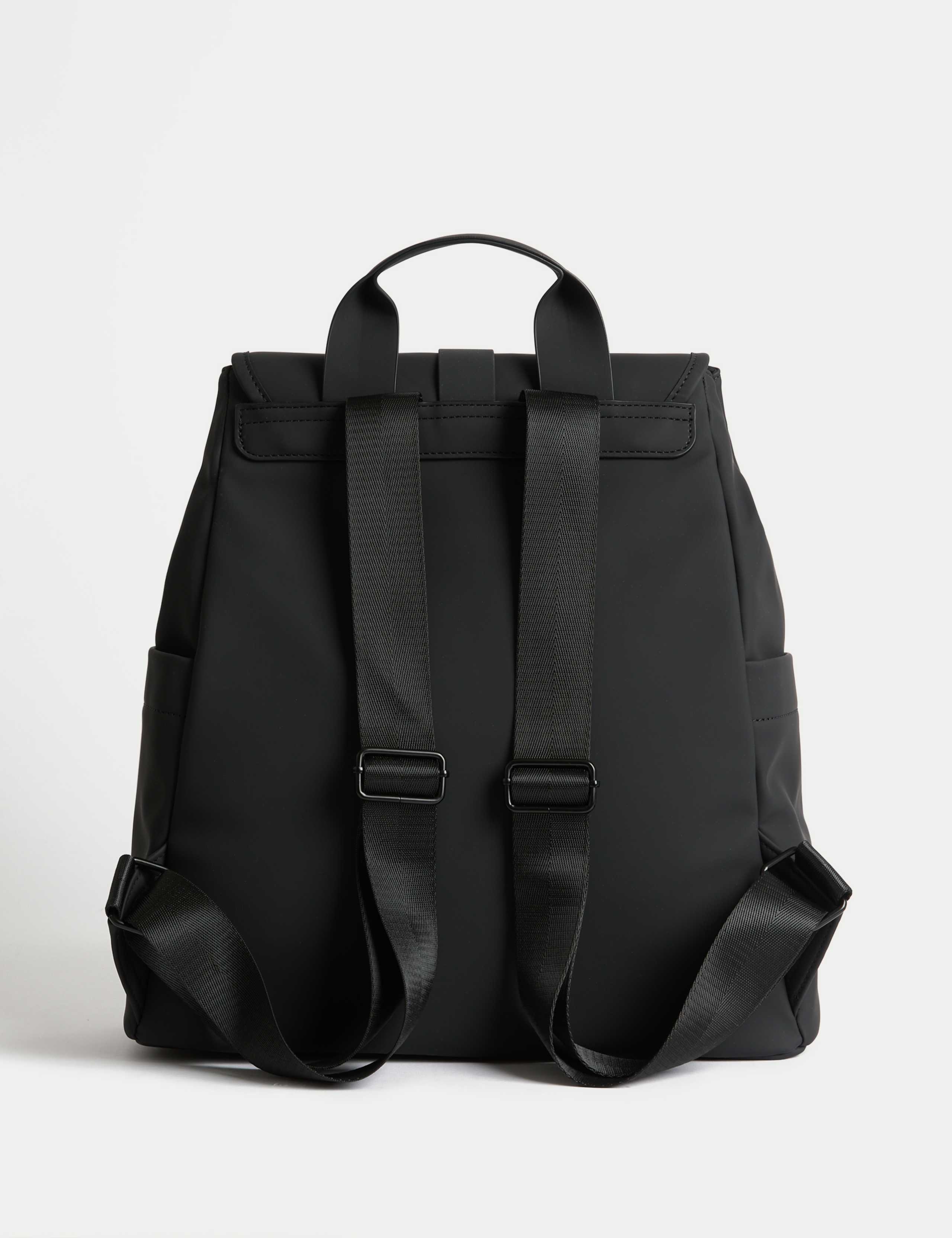 Faux Leather Backpack 3 of 4
