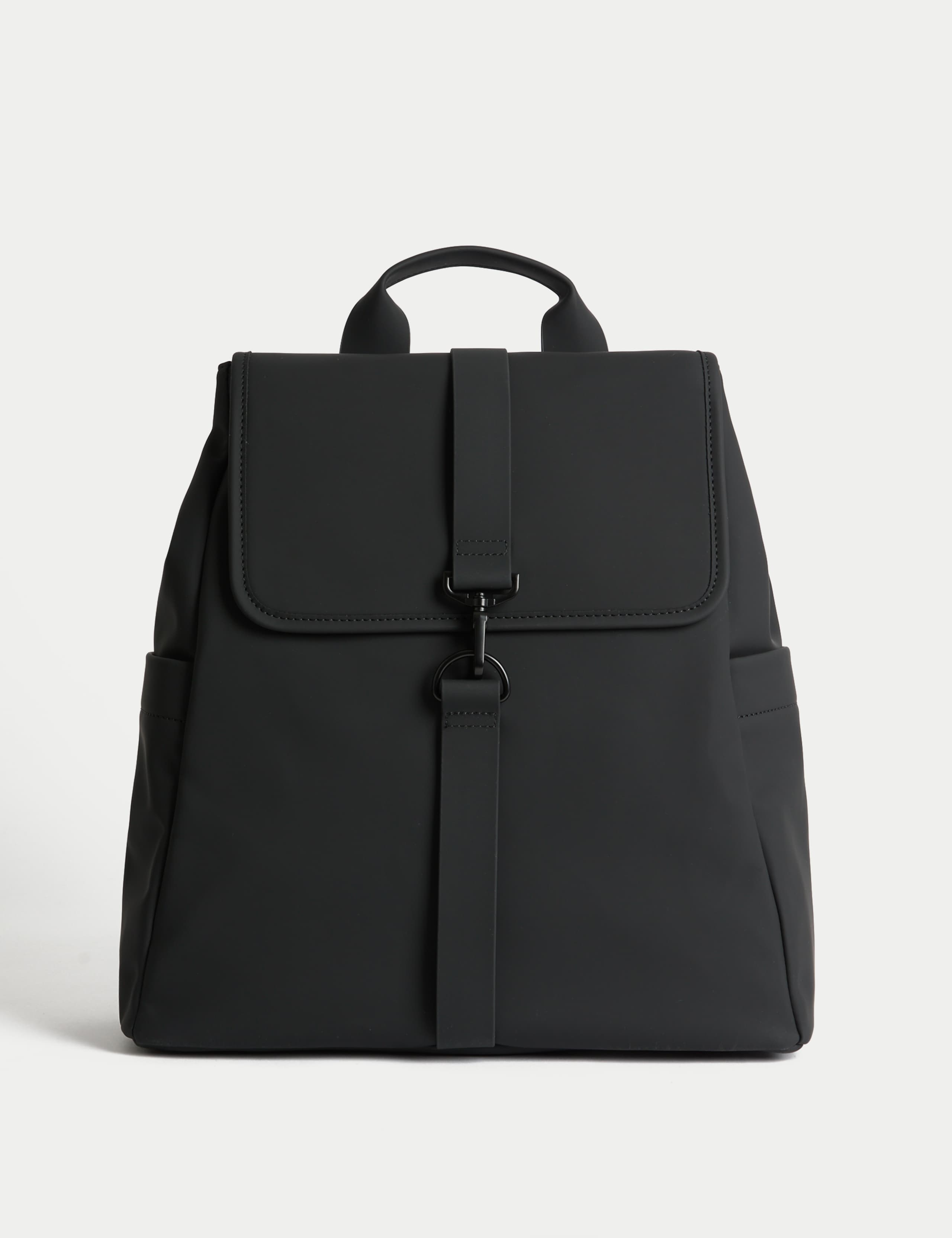 Faux Leather Backpack 1 of 4