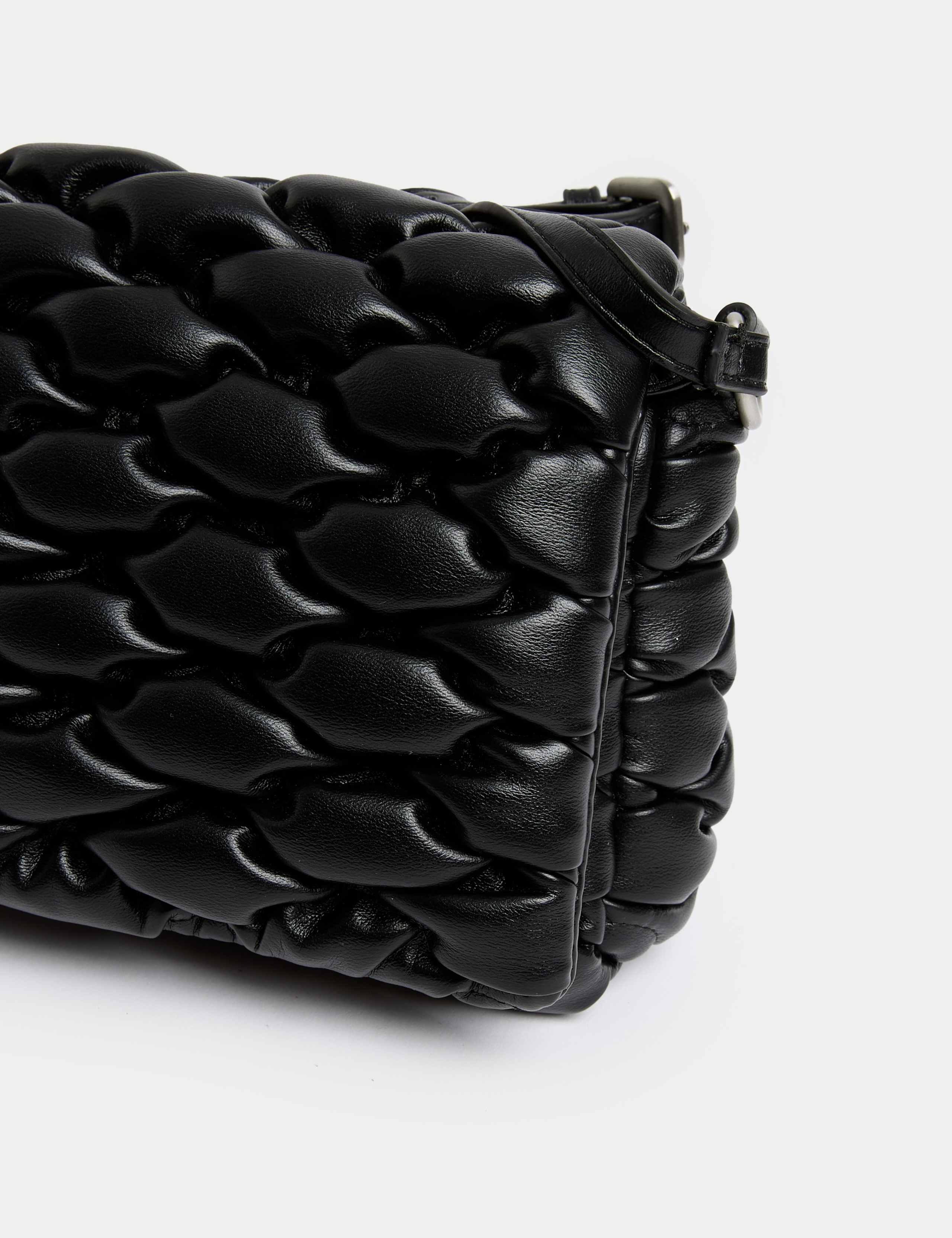 Faux Leather Cross Body Bag 3 of 5