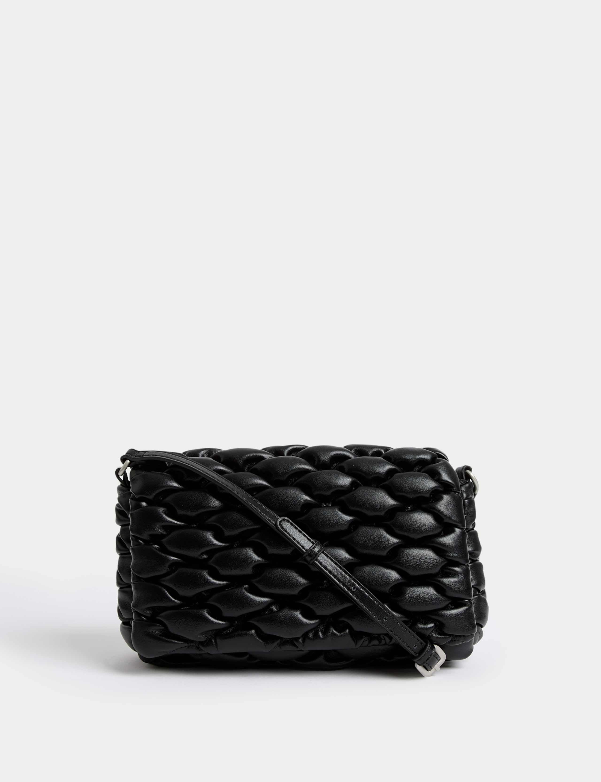 Faux Leather Cross Body Bag 2 of 5