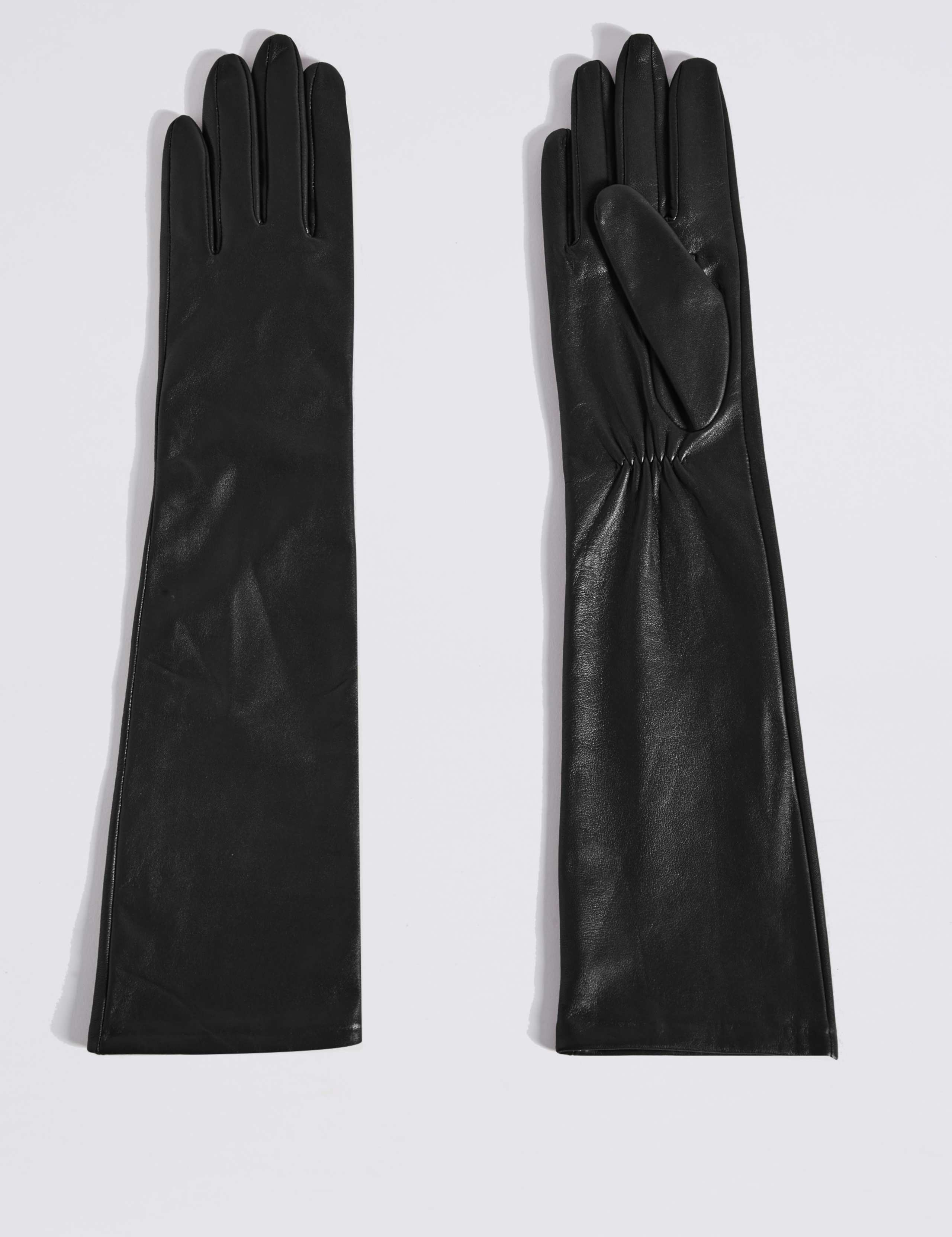 Leather Longline Gloves 2 of 2