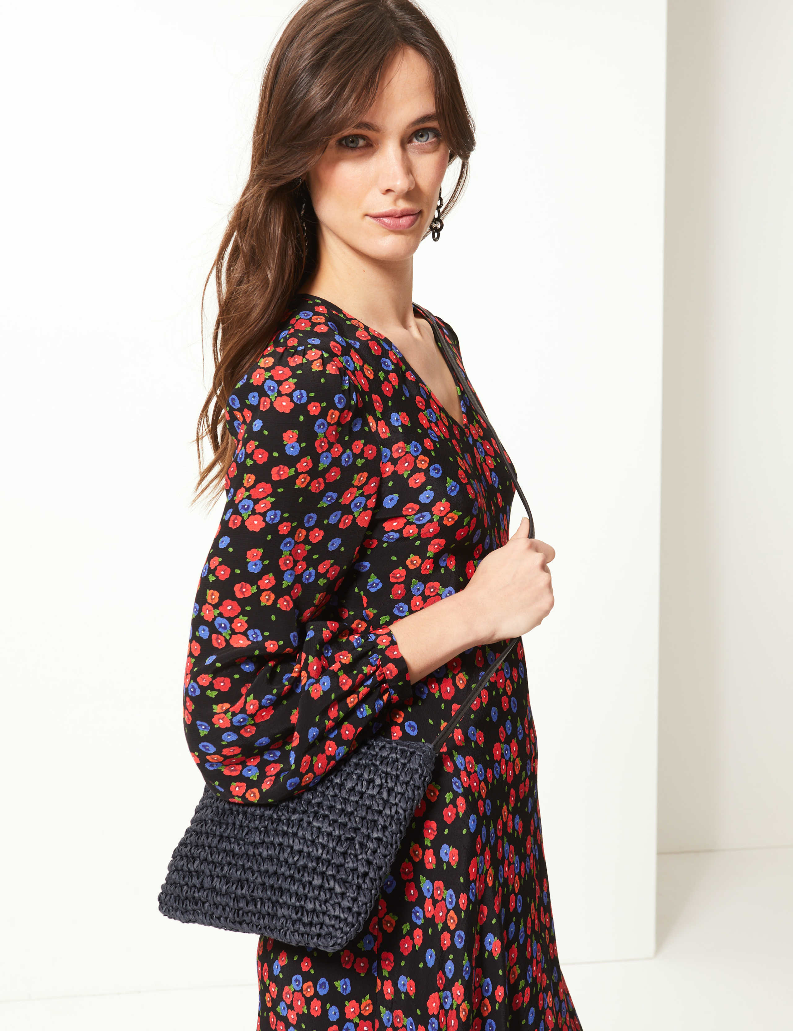 Straw Cross Body Bag 1 of 6