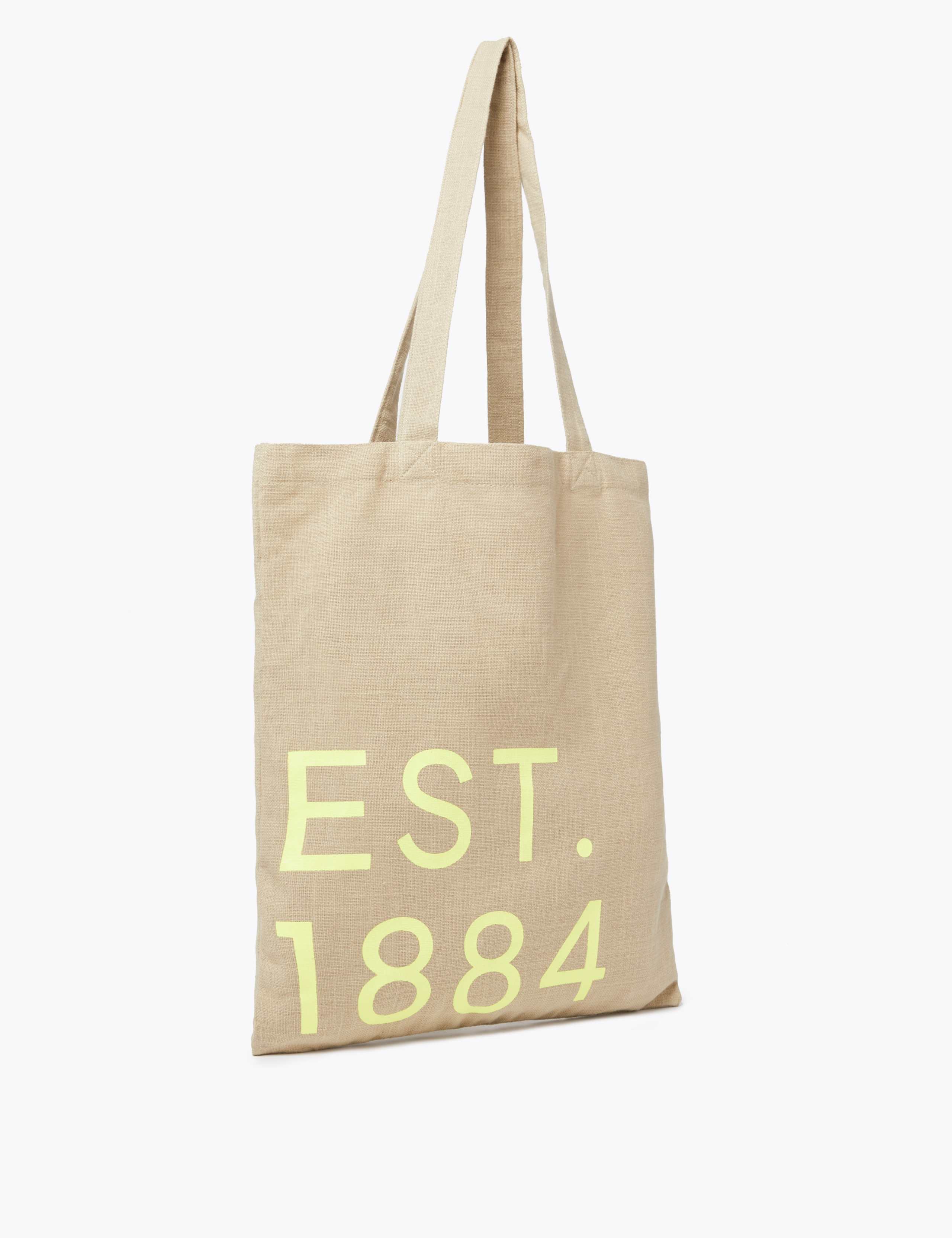 Pure Cotton Canvas Shopper Bag 3 of 6