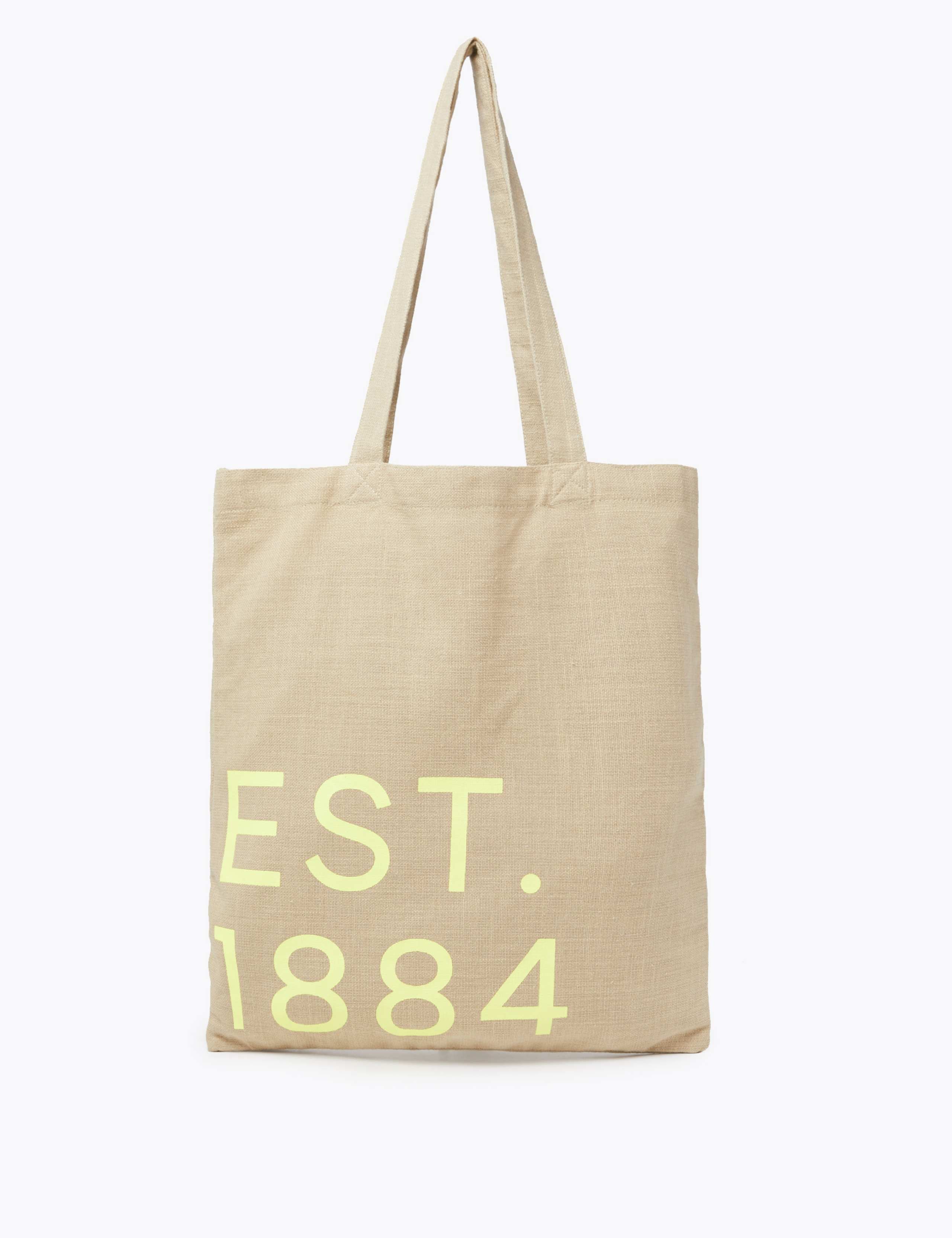 Pure Cotton Canvas Shopper Bag 2 of 6