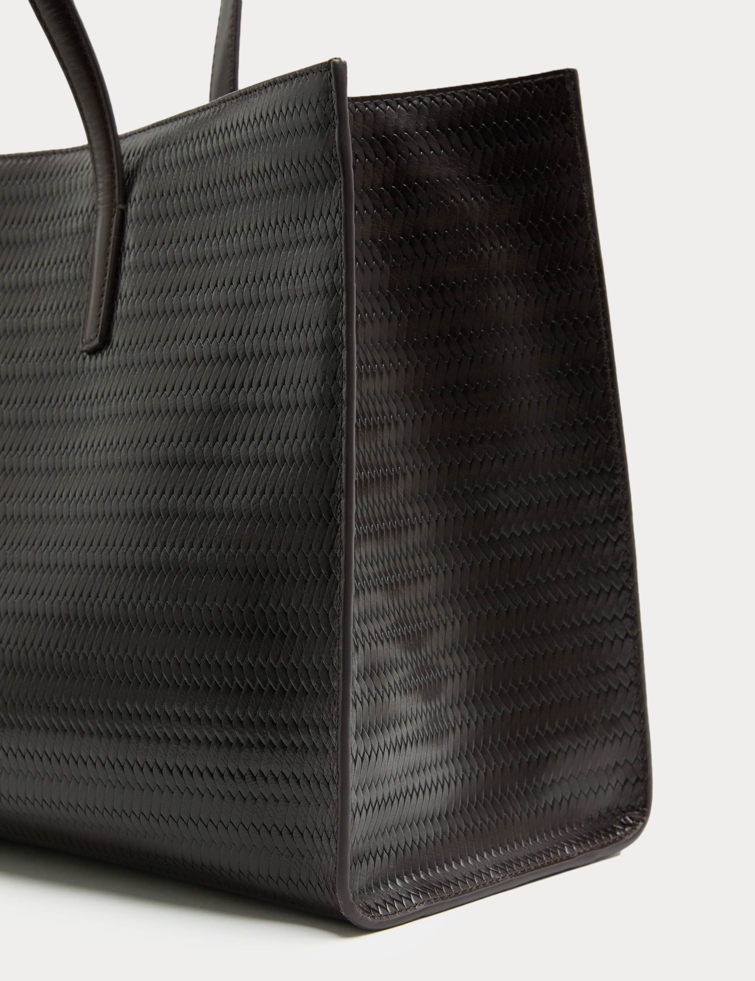 Leather Embossed Tote Bag 4 of 4