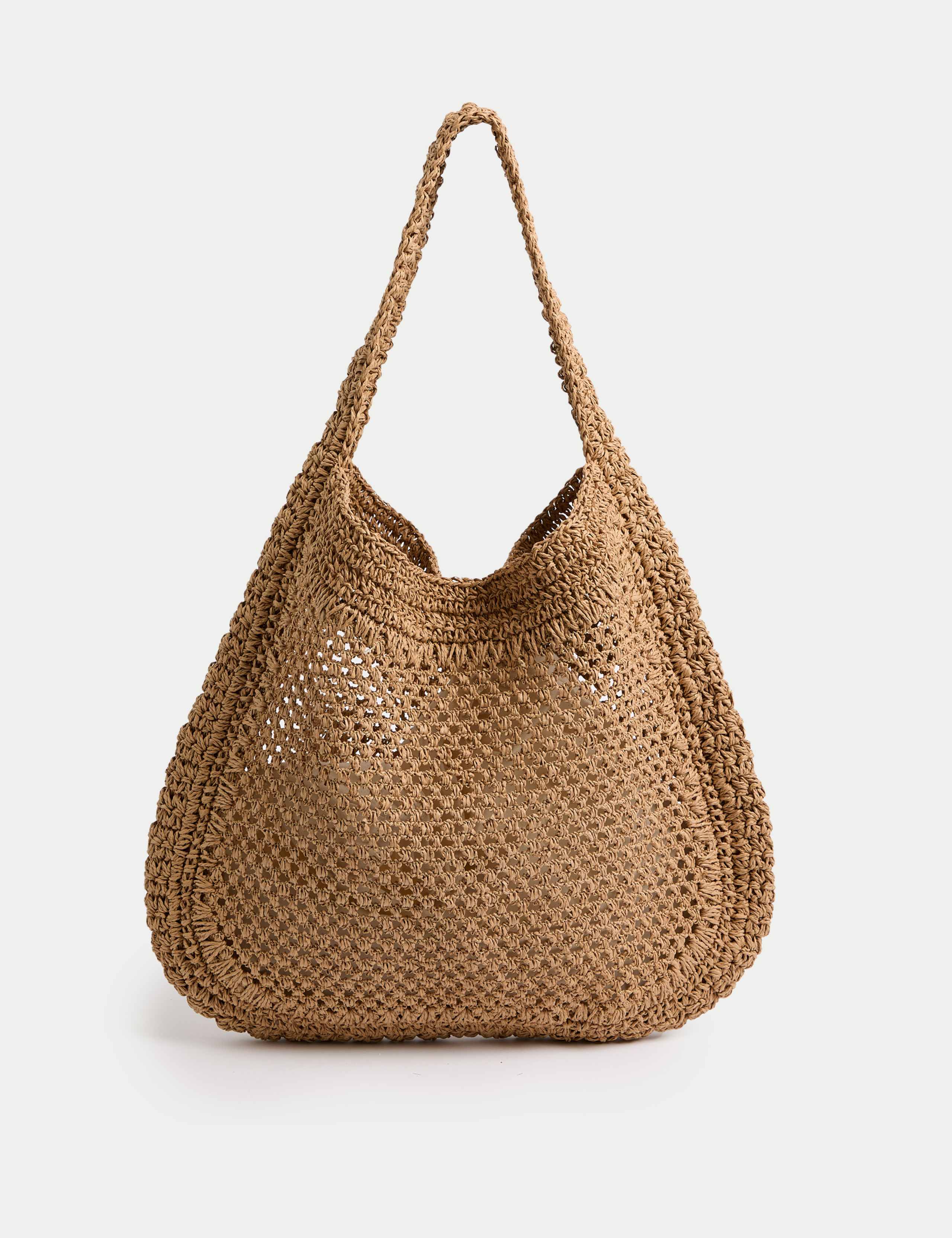 Woven Top Handle Shopper 3 of 4