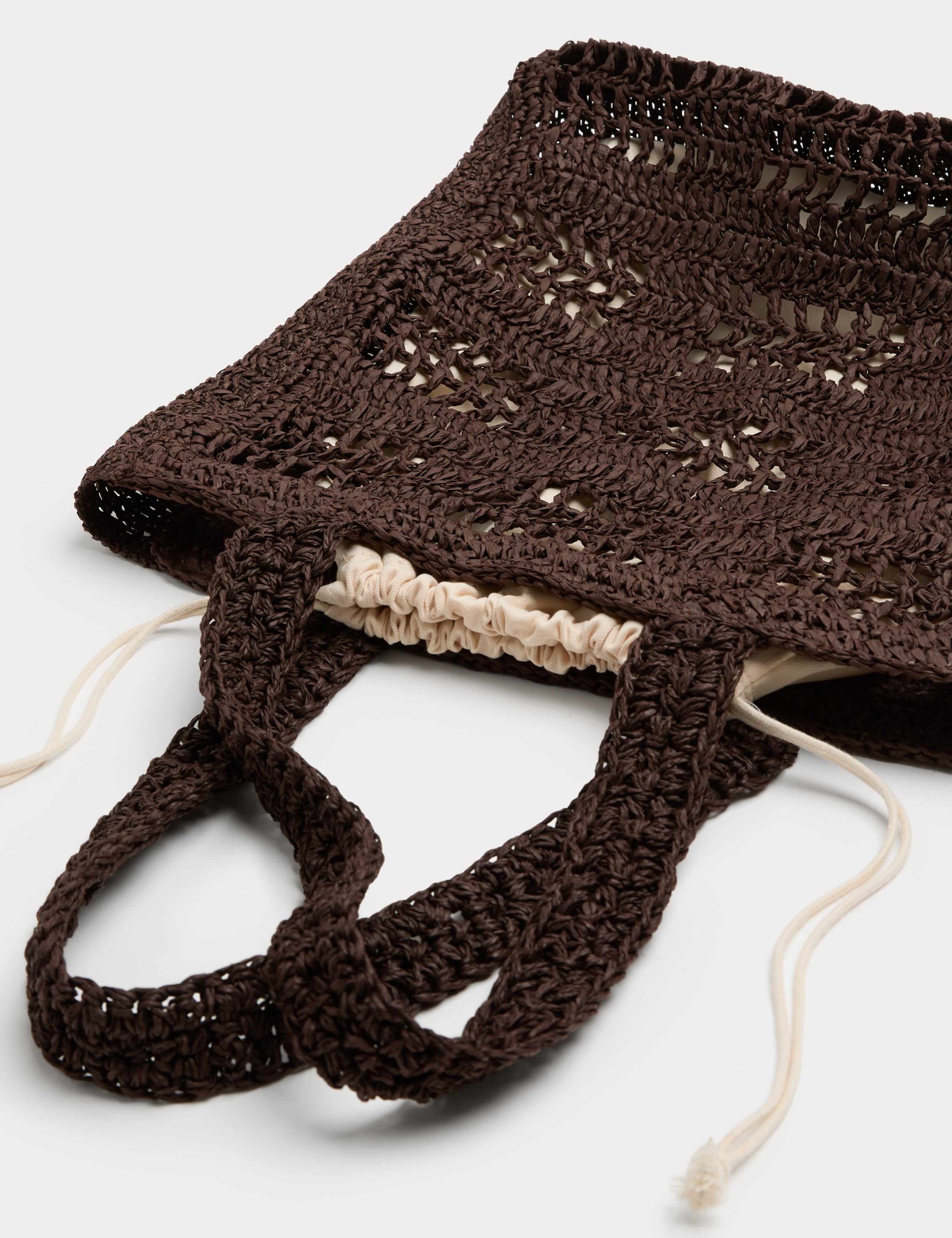 Straw Tote Bag 1 of 3