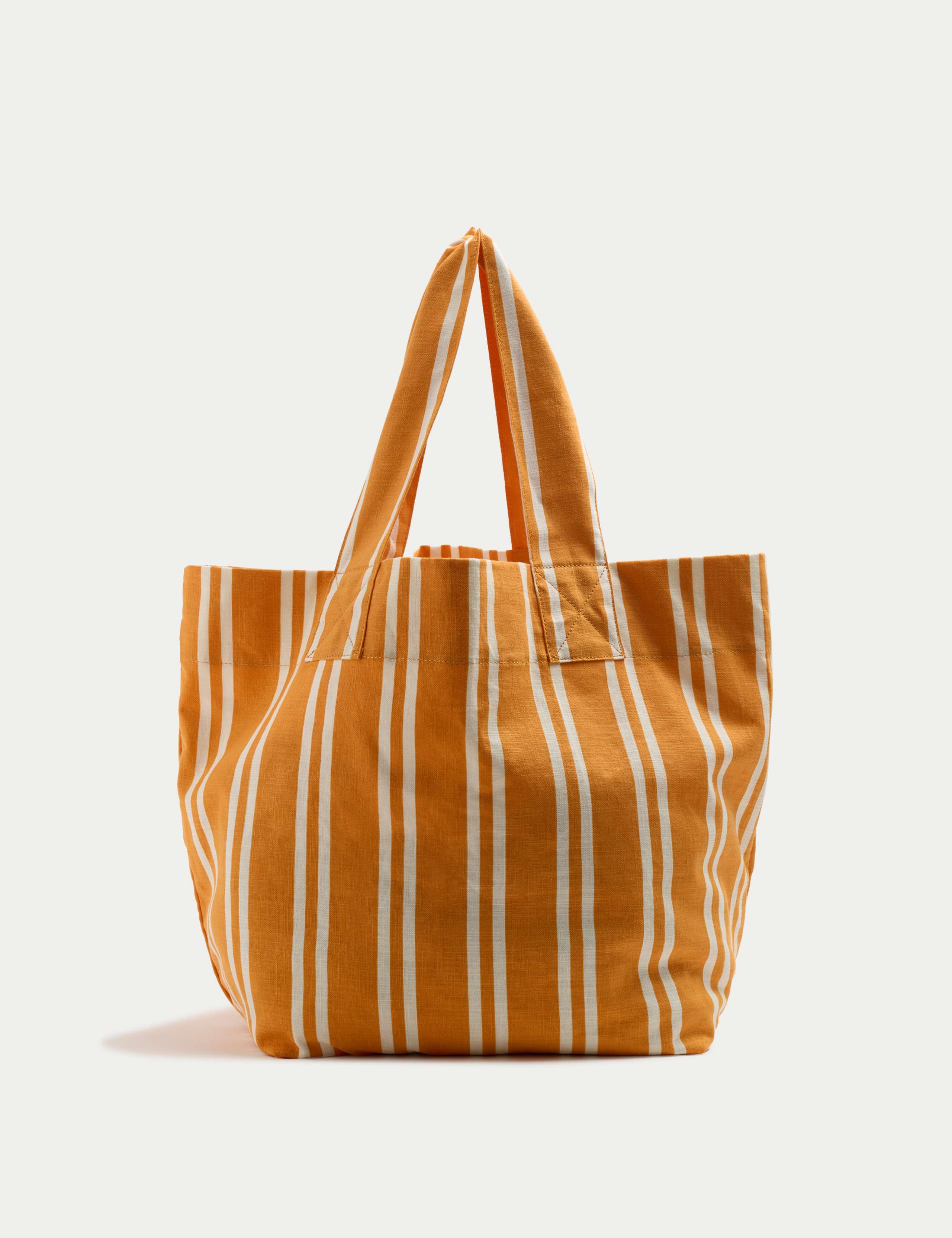 Pure Cotton Striped Shopper 1 of 4